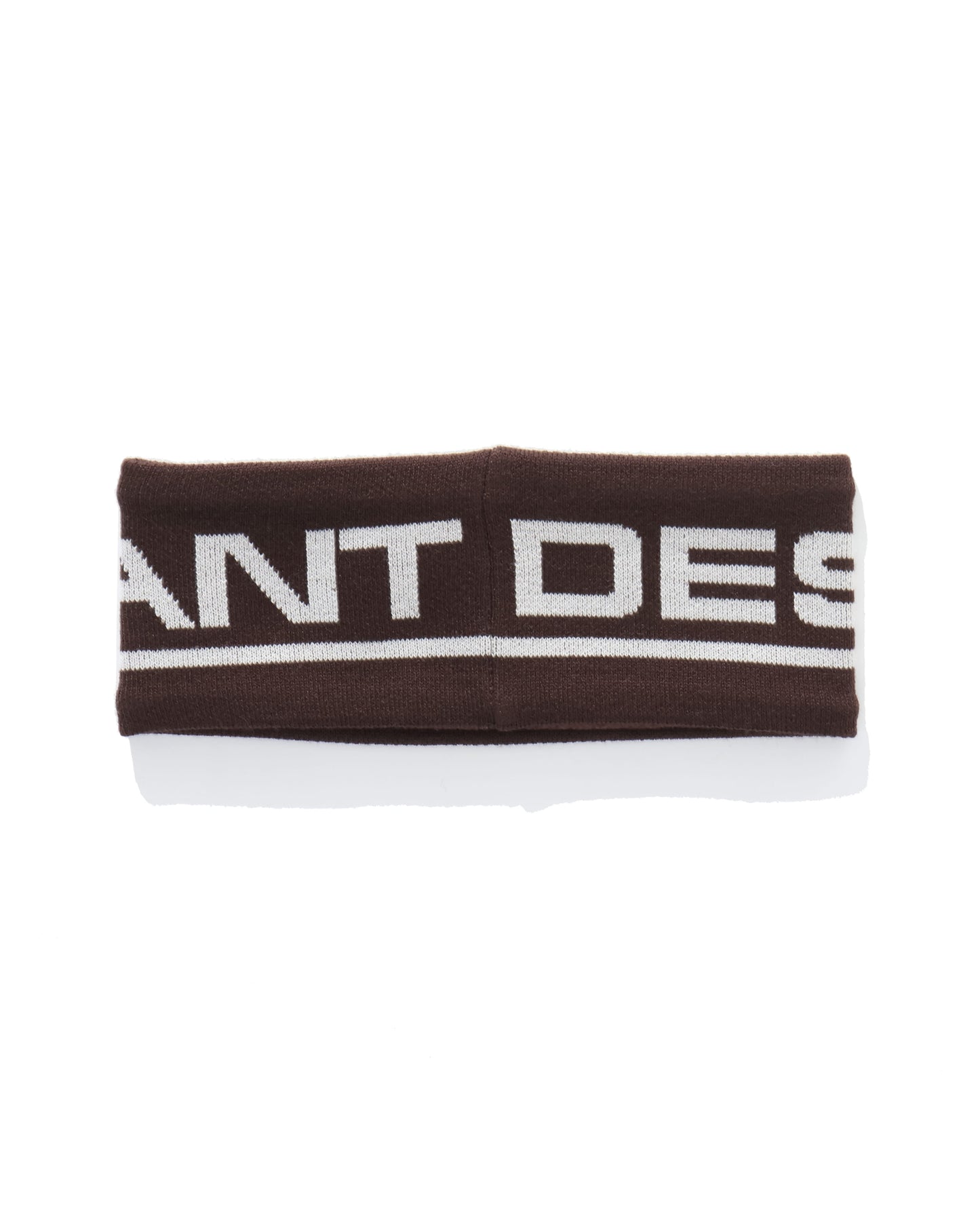 SHIP KNIT HEAD BAND BROWN