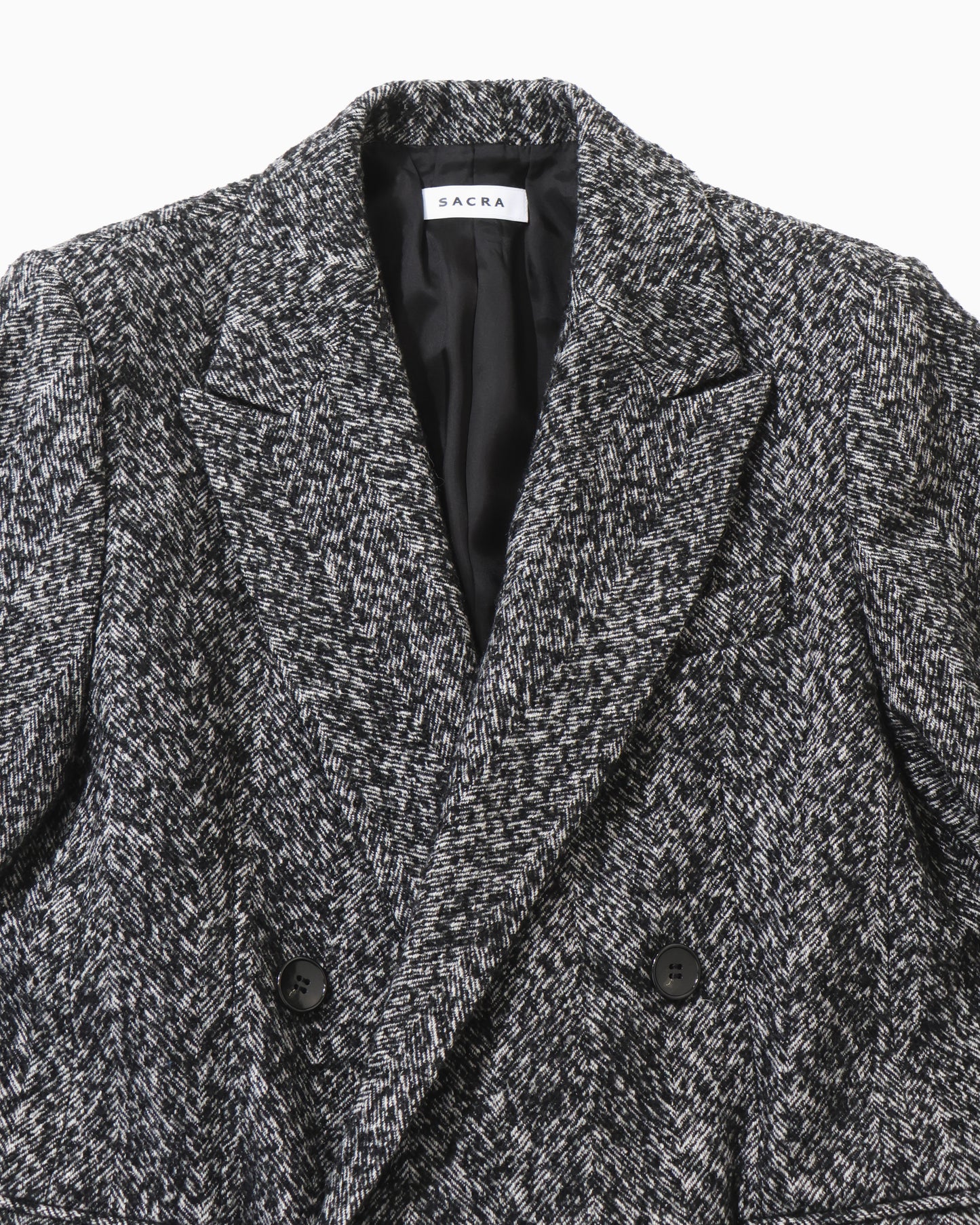 HERRINGBONE TWEED JACKET