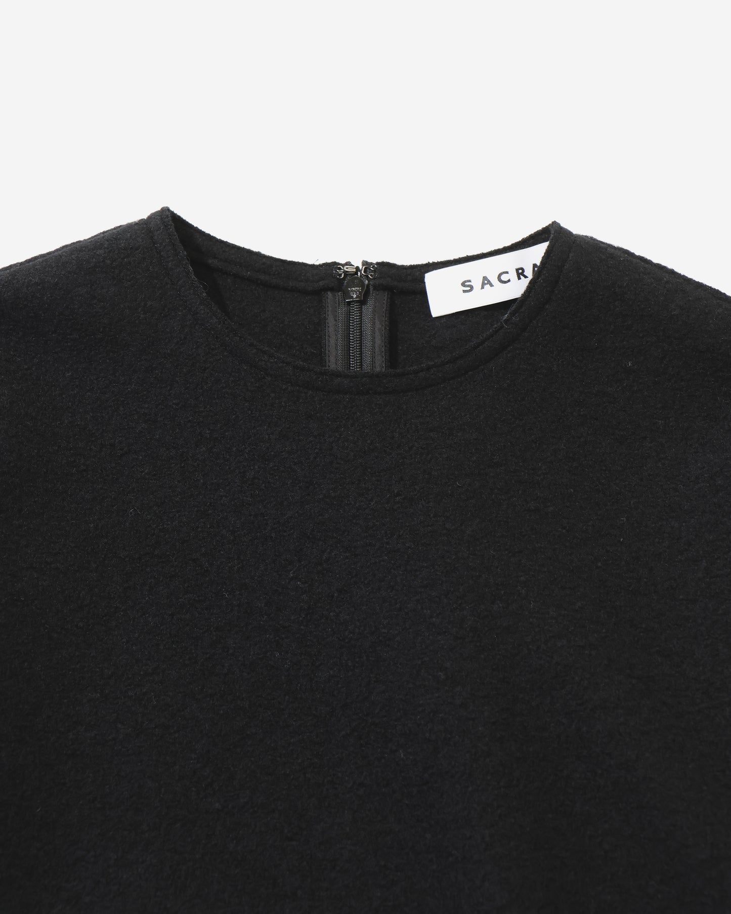 RING MILLED WOOL TOP