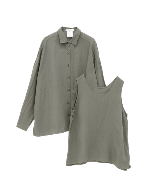 wire shirt + tank top