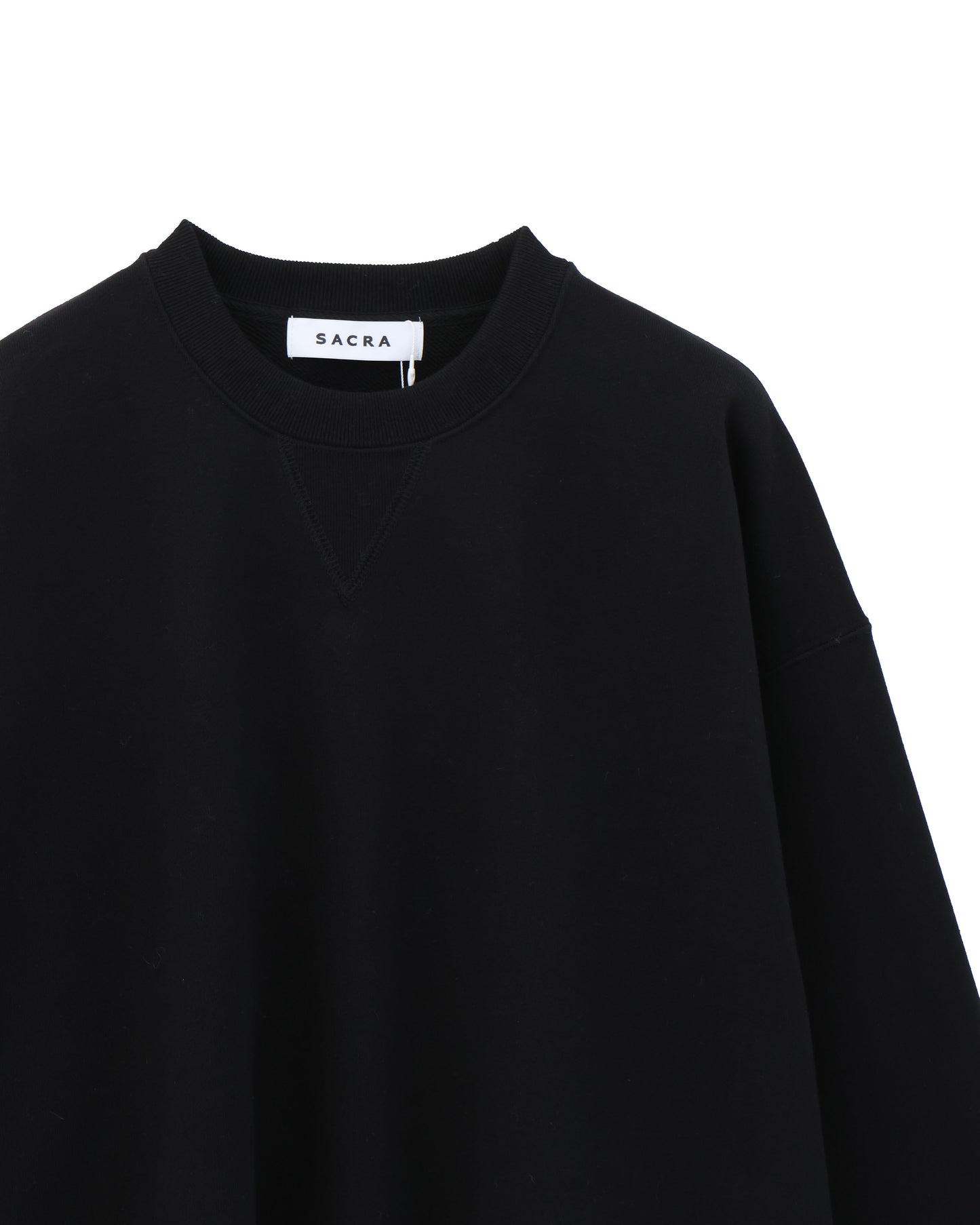 EXTRA FINE FLEECE CROPPED TOP