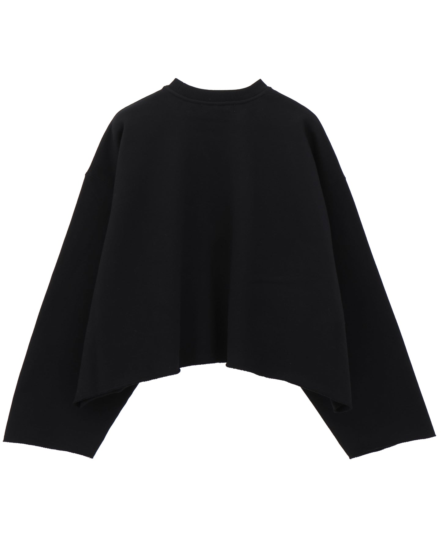 EXTRA FINE FLEECE CROPPED TOP