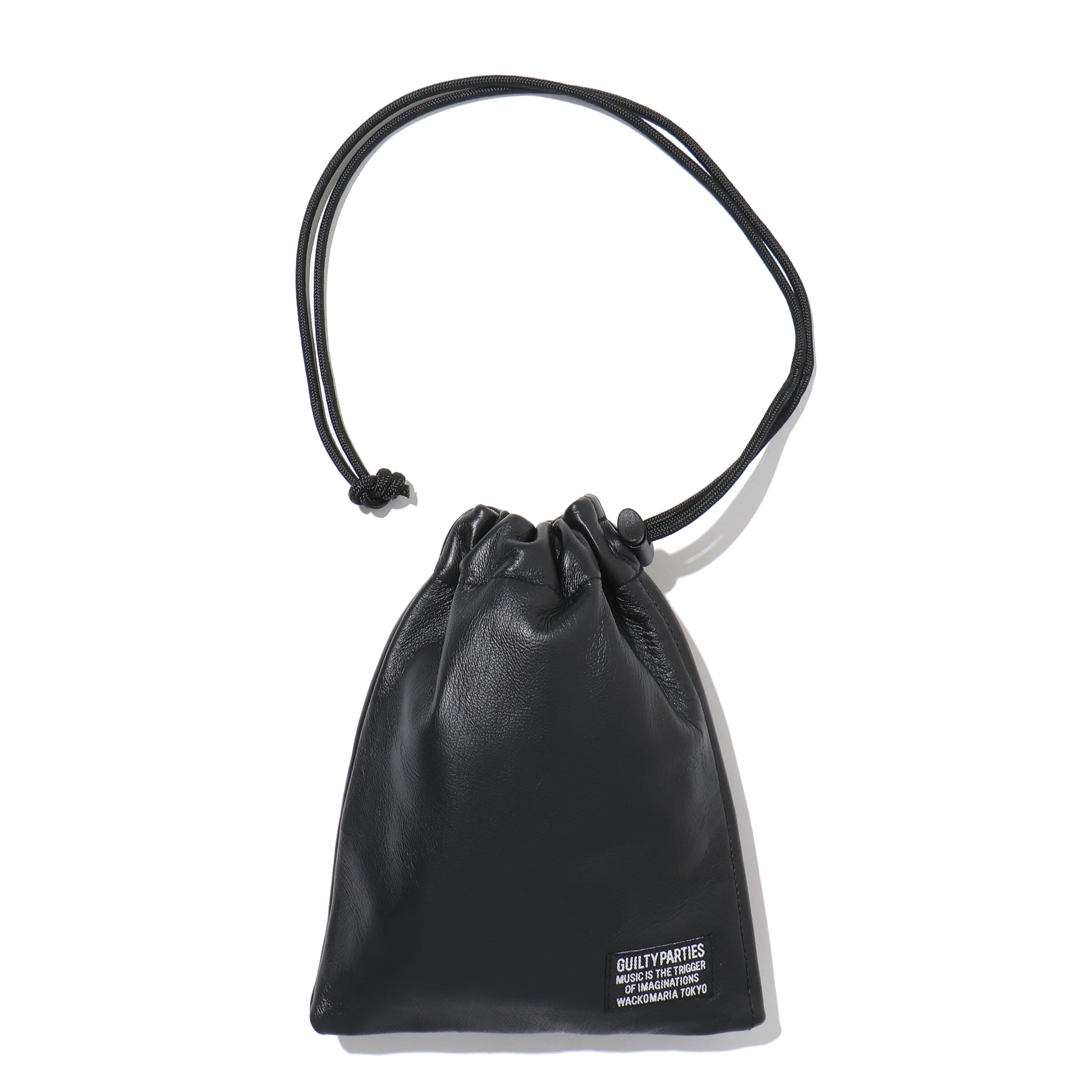 黒【WACKOMARIA】SHOULDER POUCH／新品未使用／送料込 WACKO MARIA - 黒【WACKOMARIA】SHOULDER POUCH ／新品未使用