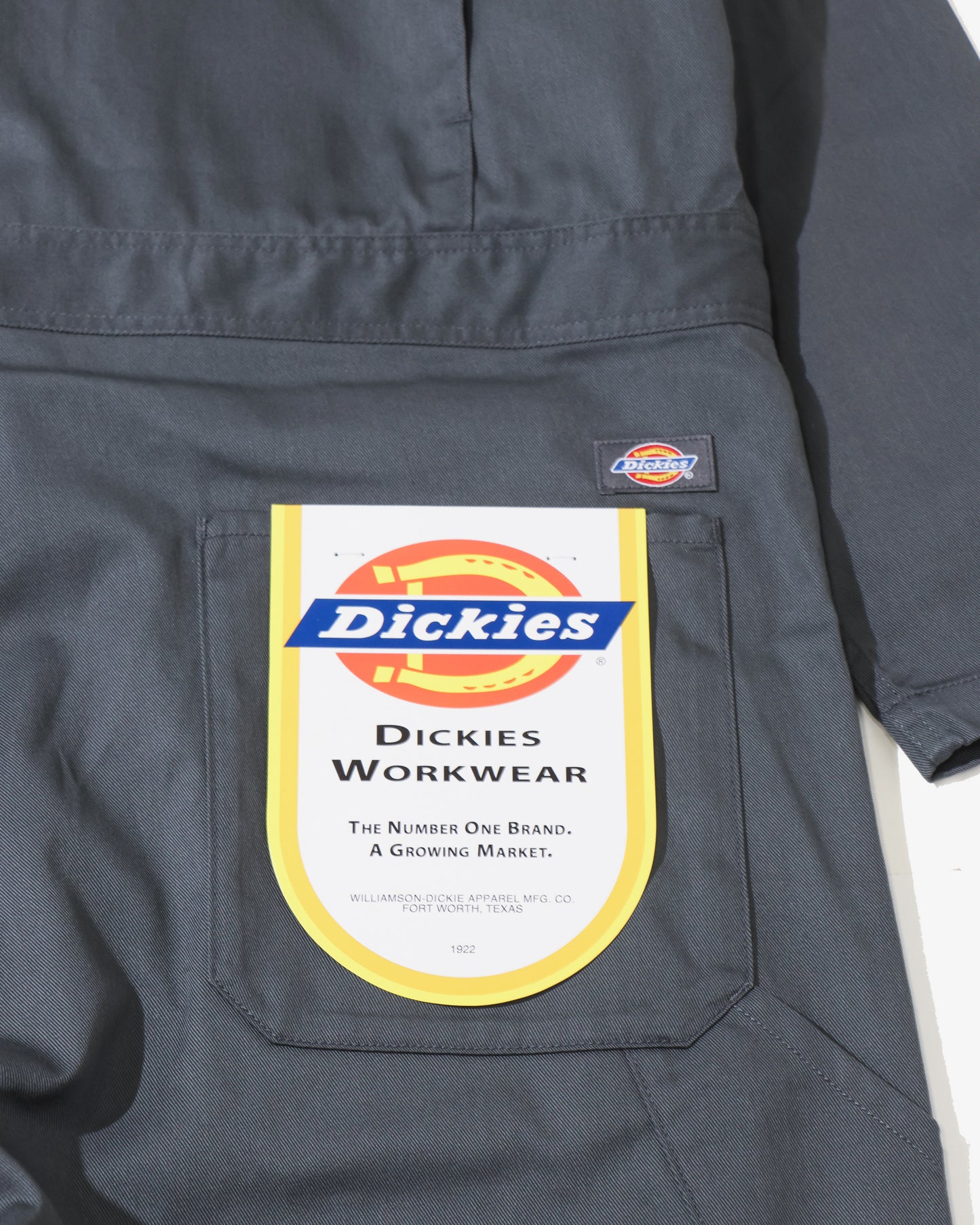 AIO TC TWILL COVERALLS Dickies  CHARCOAL