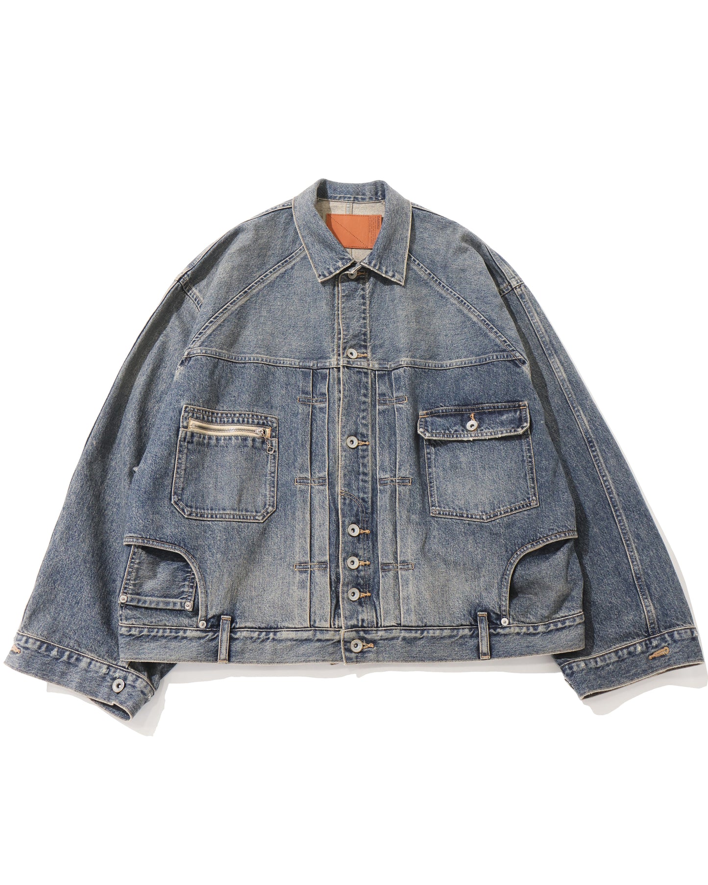 "Inception" Vintage Washed Denim Jacket