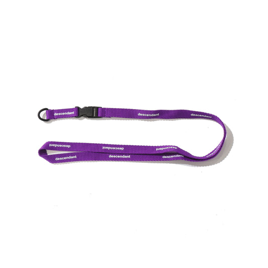 LANYARD NARROW NECK STRAP  PURPLE