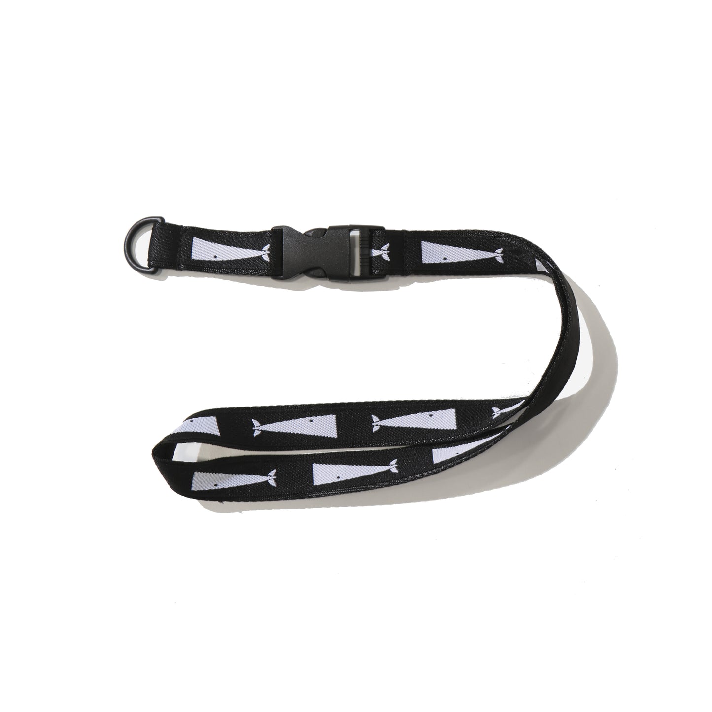 LANYARD WIDE NECK STRAP  BLACK