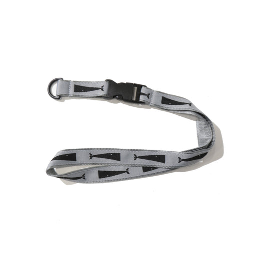 LANYARD WIDE NECK STRAP  GRAY
