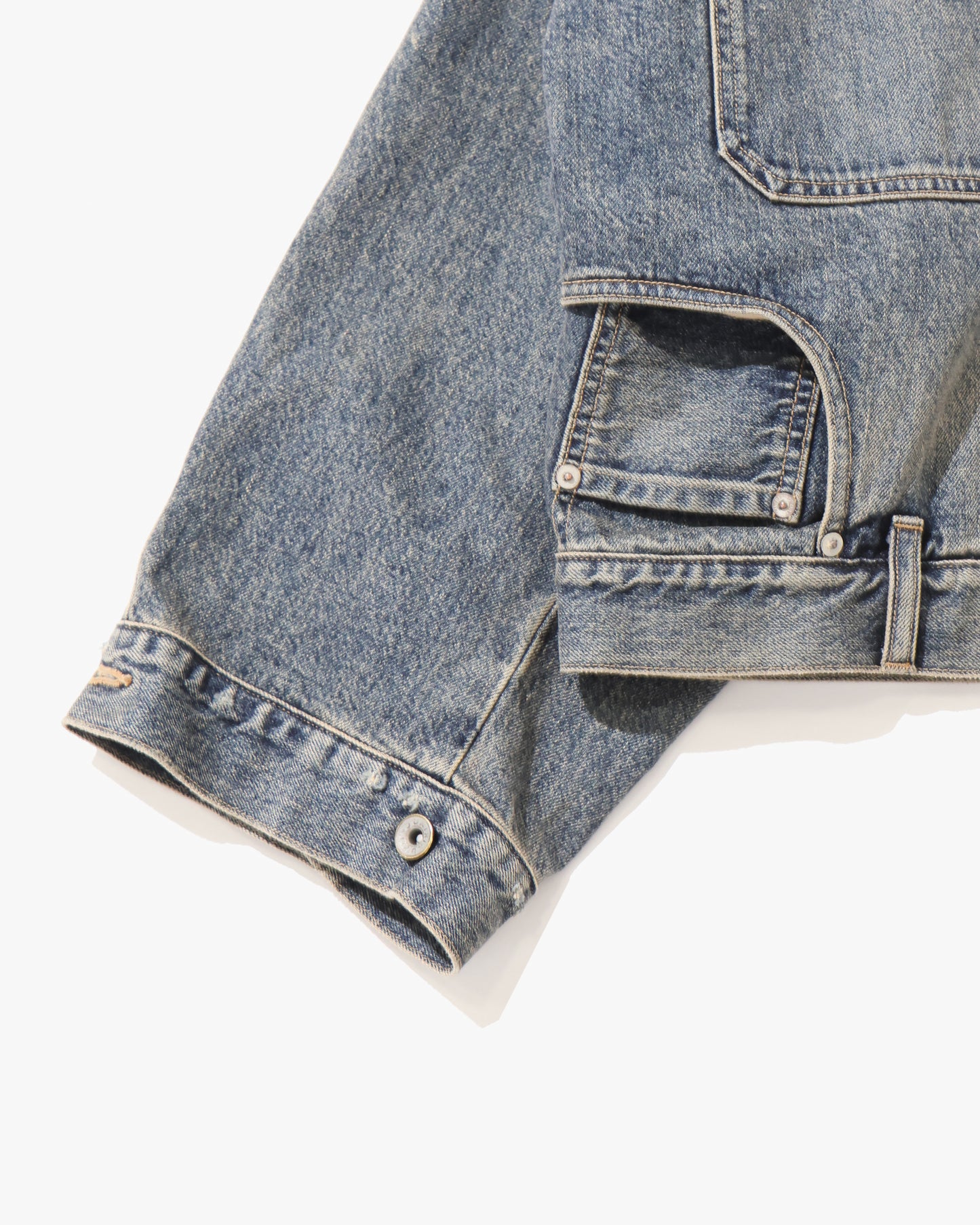 "Inception" Vintage Washed Denim Jacket