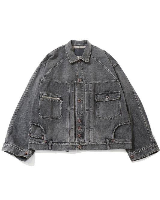"Inception" Vintage Washed Denim Jacket