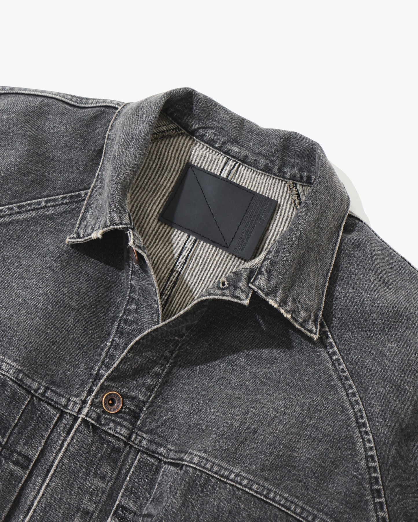 "Inception" Vintage Washed Denim Jacket