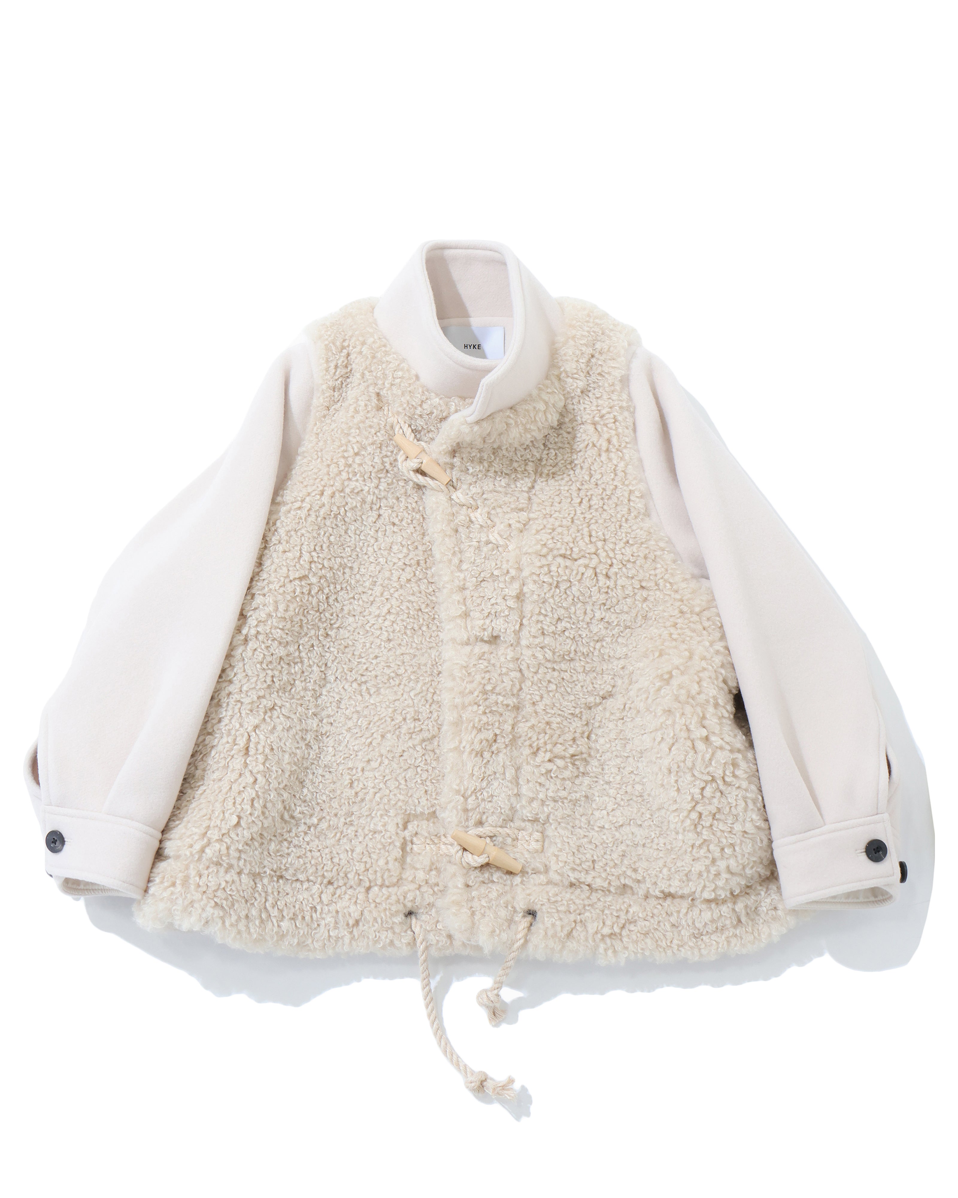 DOUBLE FACE FAUX SHEARLING DUFFEL JACKET 17549 – TIME AFTER TIME