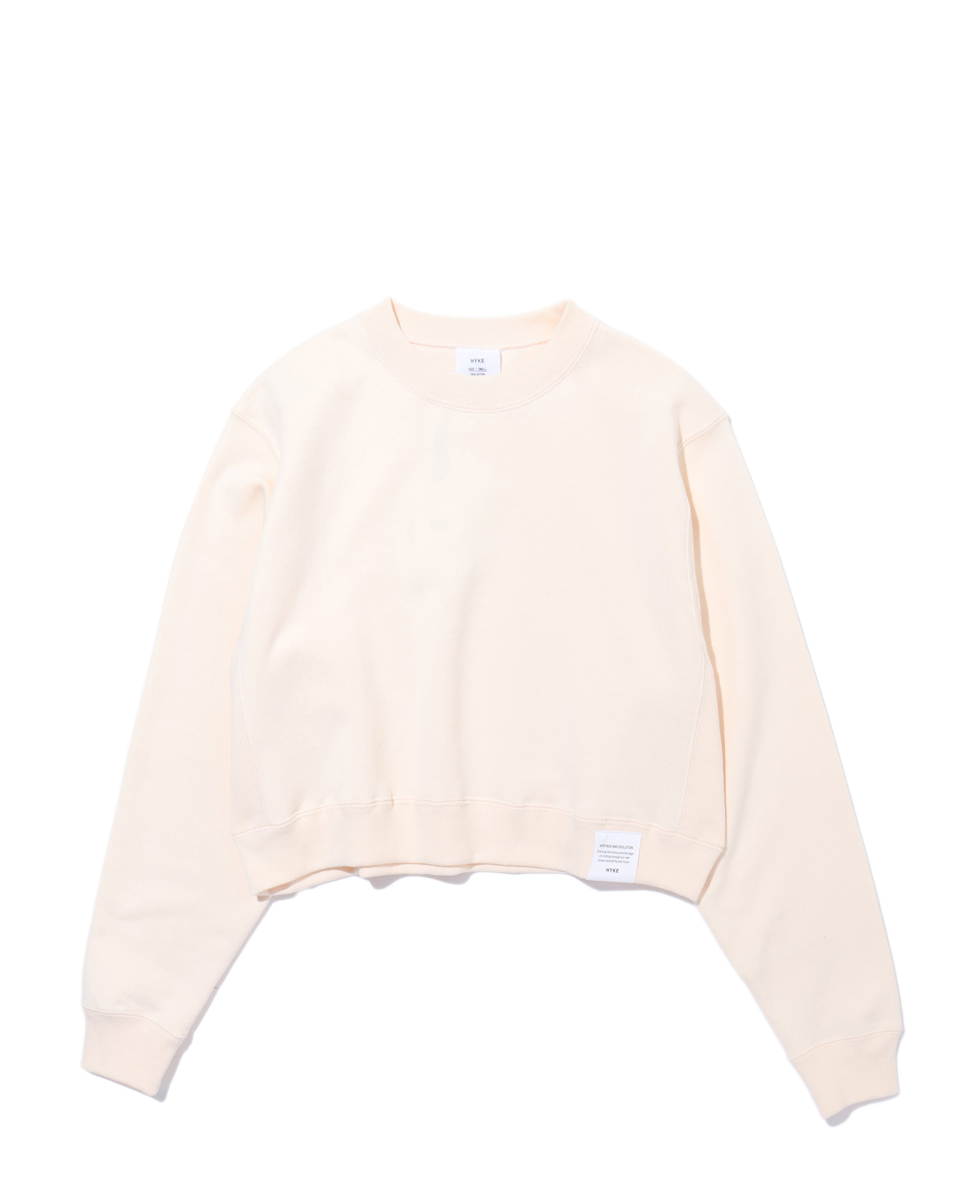 HYKE SWEAT SHIRT トレーナー イエロー HYKE SWEAT SHIRT トレーナー イエロー サイズ1 レディース