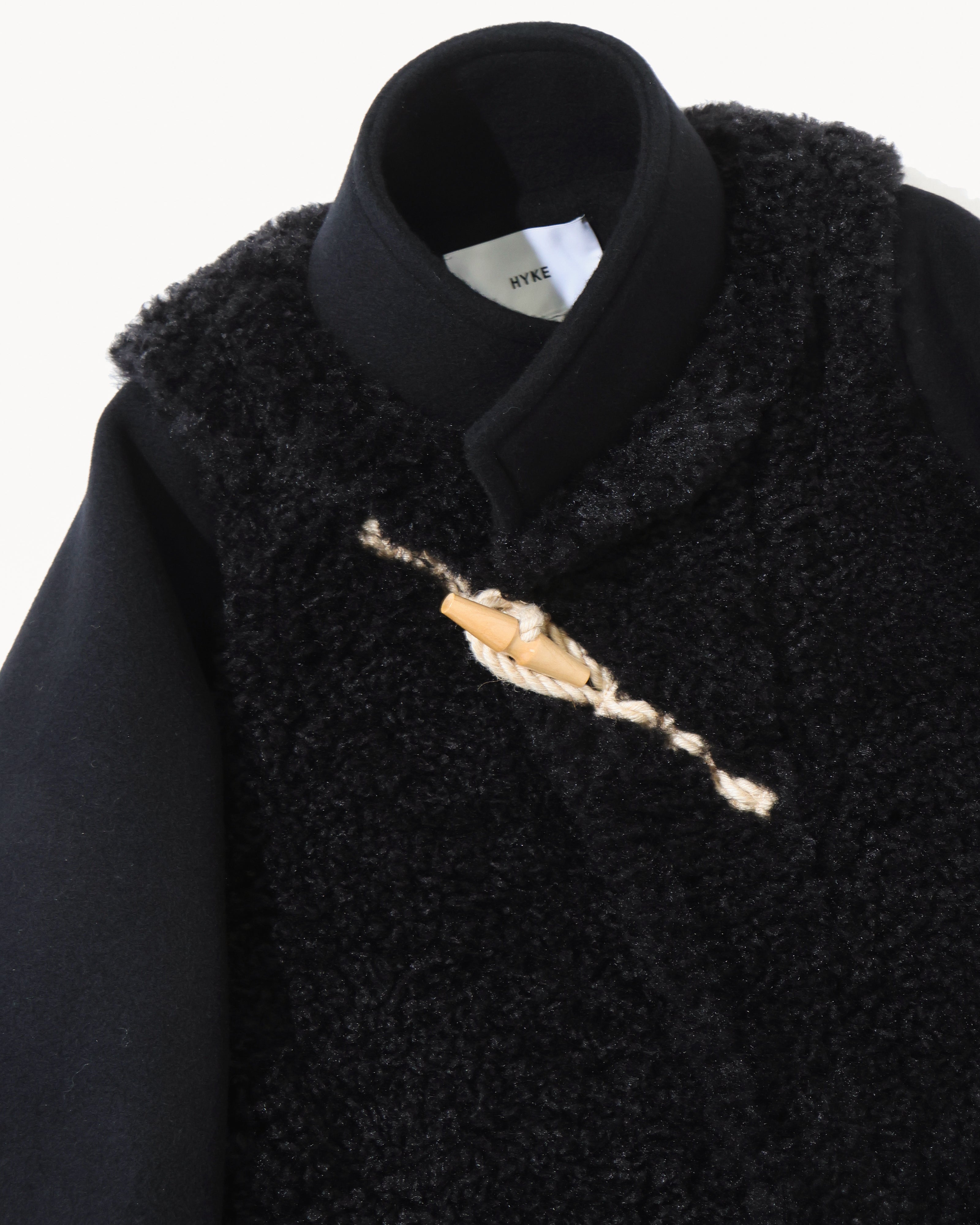 DOUBLE FACE FAUX SHEARLING DUFFEL JACKET 17549 – TIME AFTER TIME