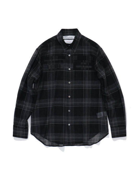 "Astronaut" Check Dress Shirt