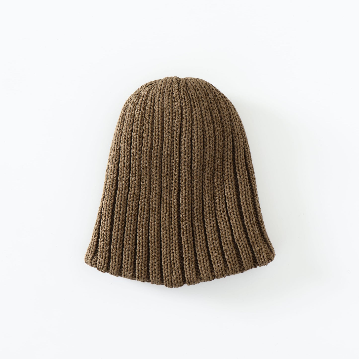 RECYCLED COTTON BEANIE KHAKI