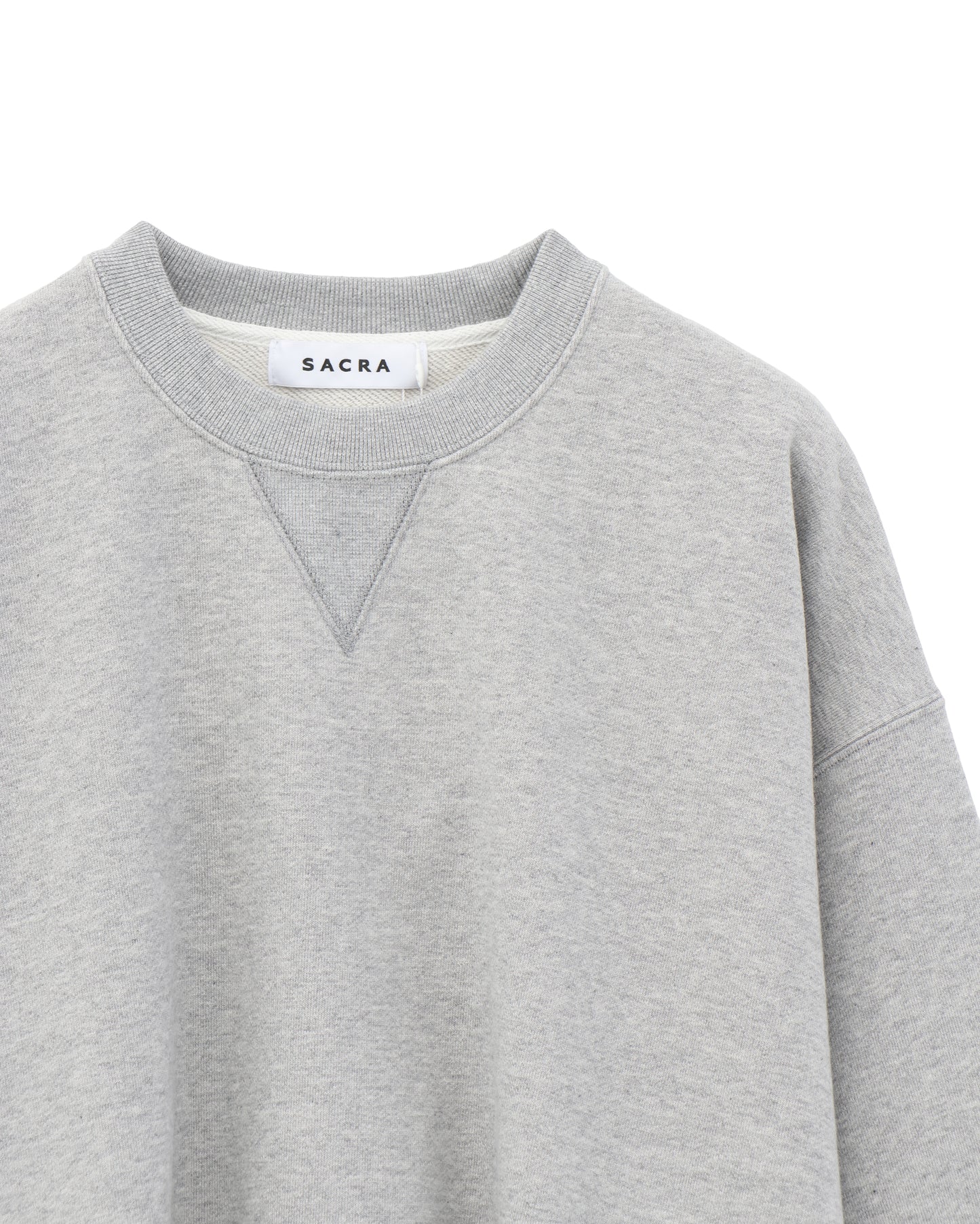 EXTRA FINE FLEECE CROPPED TOP