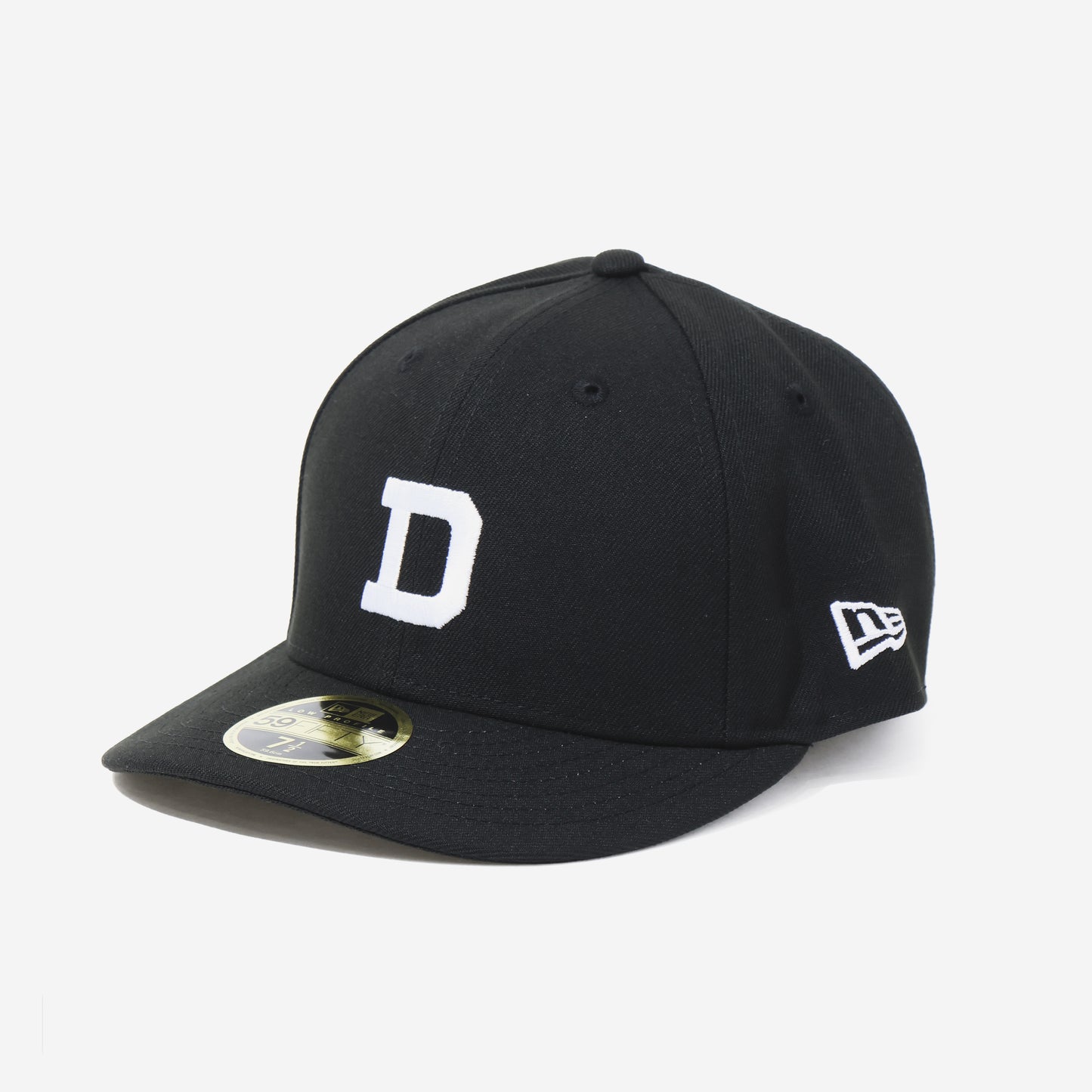 LETTERED LP 59FIFTY NEW ERA  BLACK