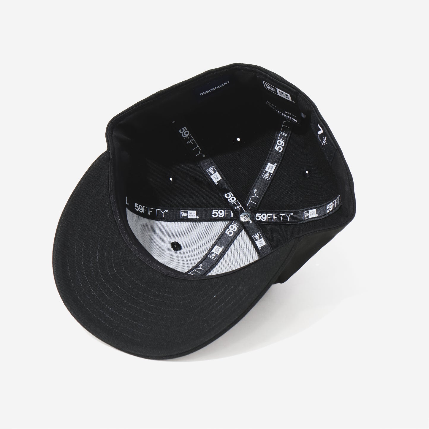 LETTERED LP 59FIFTY NEW ERA  BLACK