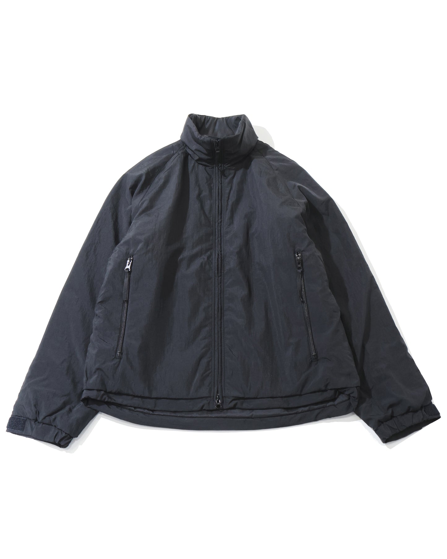 Shrink Nylon Puffer Jacket BLACK