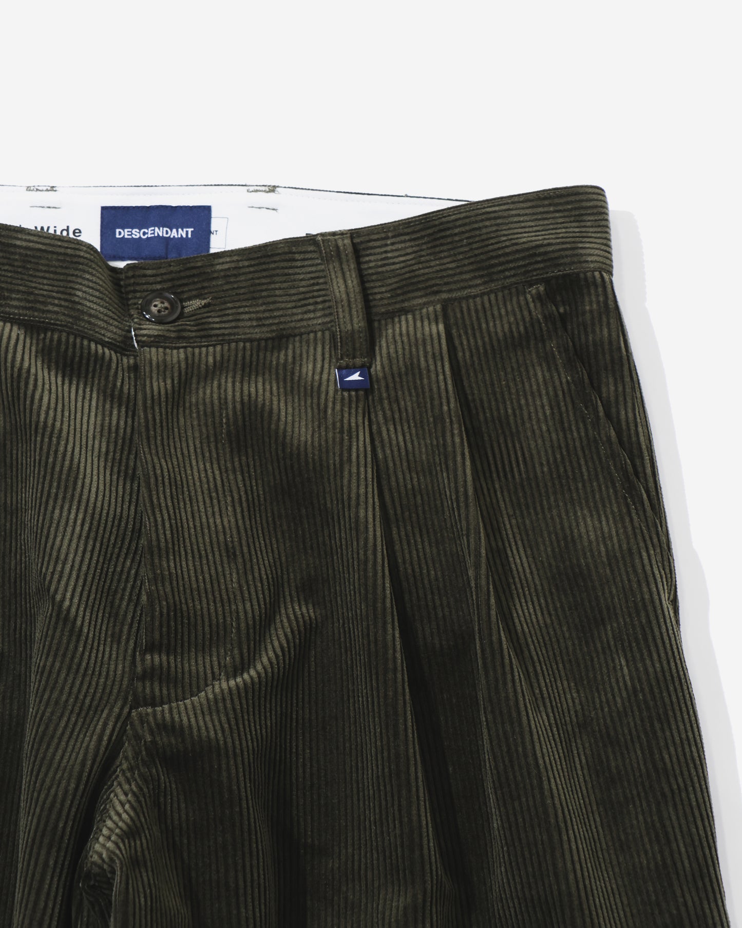 DC-3 CORDUROY TROUSERS  OLIVE DRAB