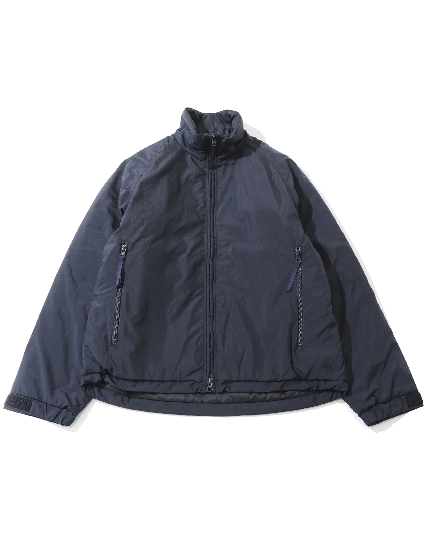 Shrink Nylon Puffer Jacket NAVY