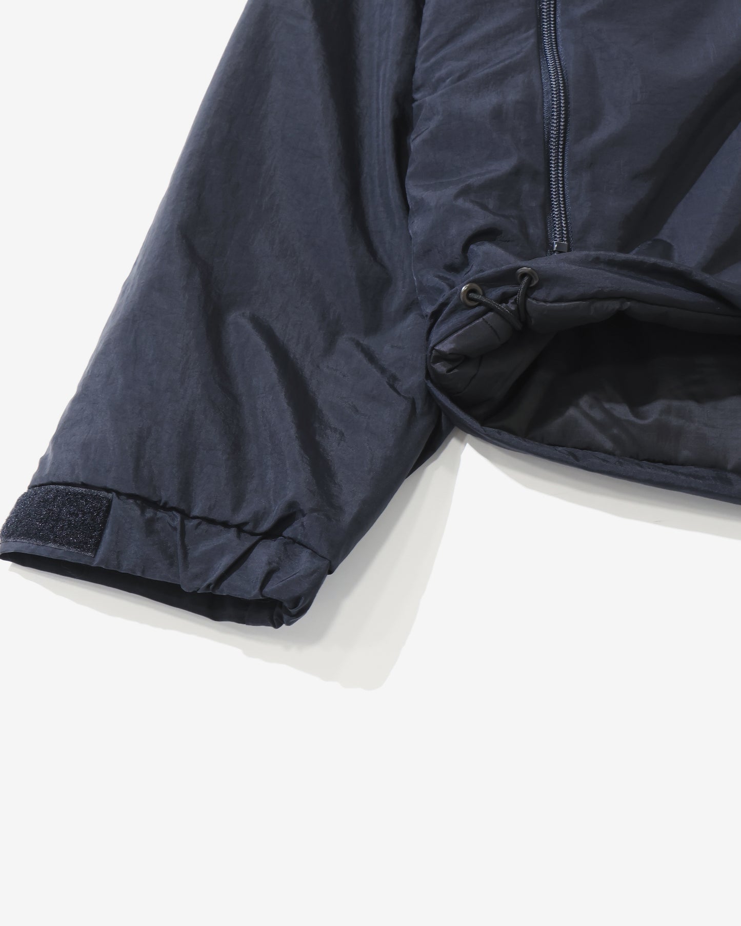 Shrink Nylon Puffer Jacket NAVY