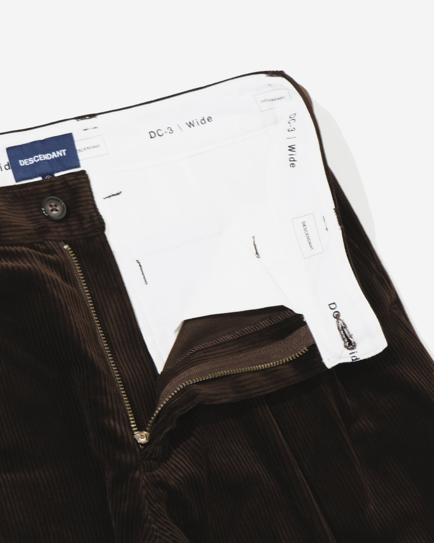DC-3 CORDUROY TROUSERS  BROWN