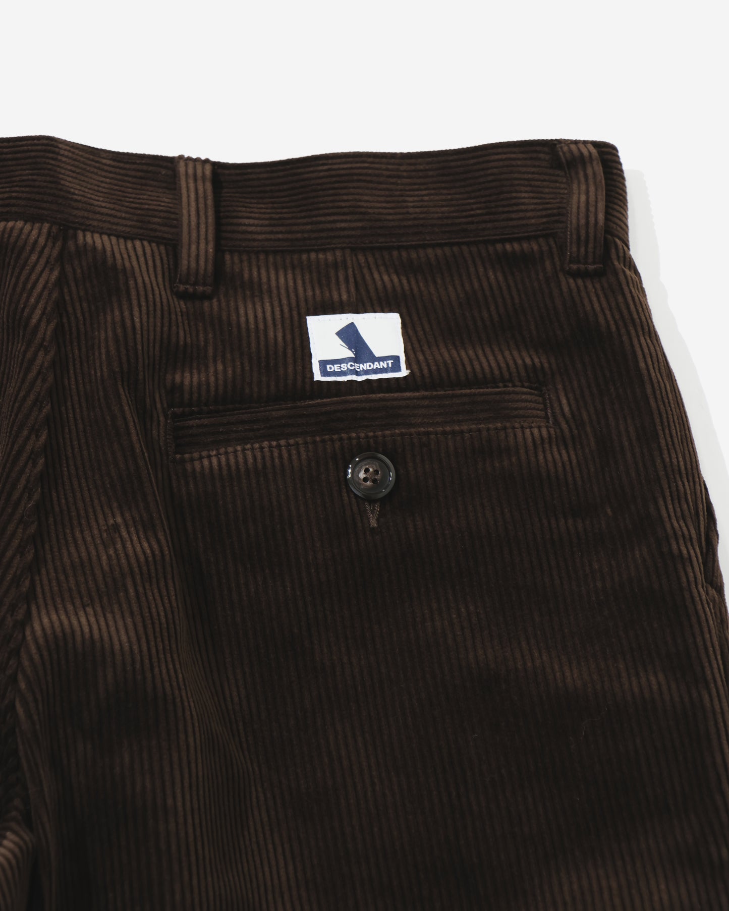 DC-3 CORDUROY TROUSERS  BROWN