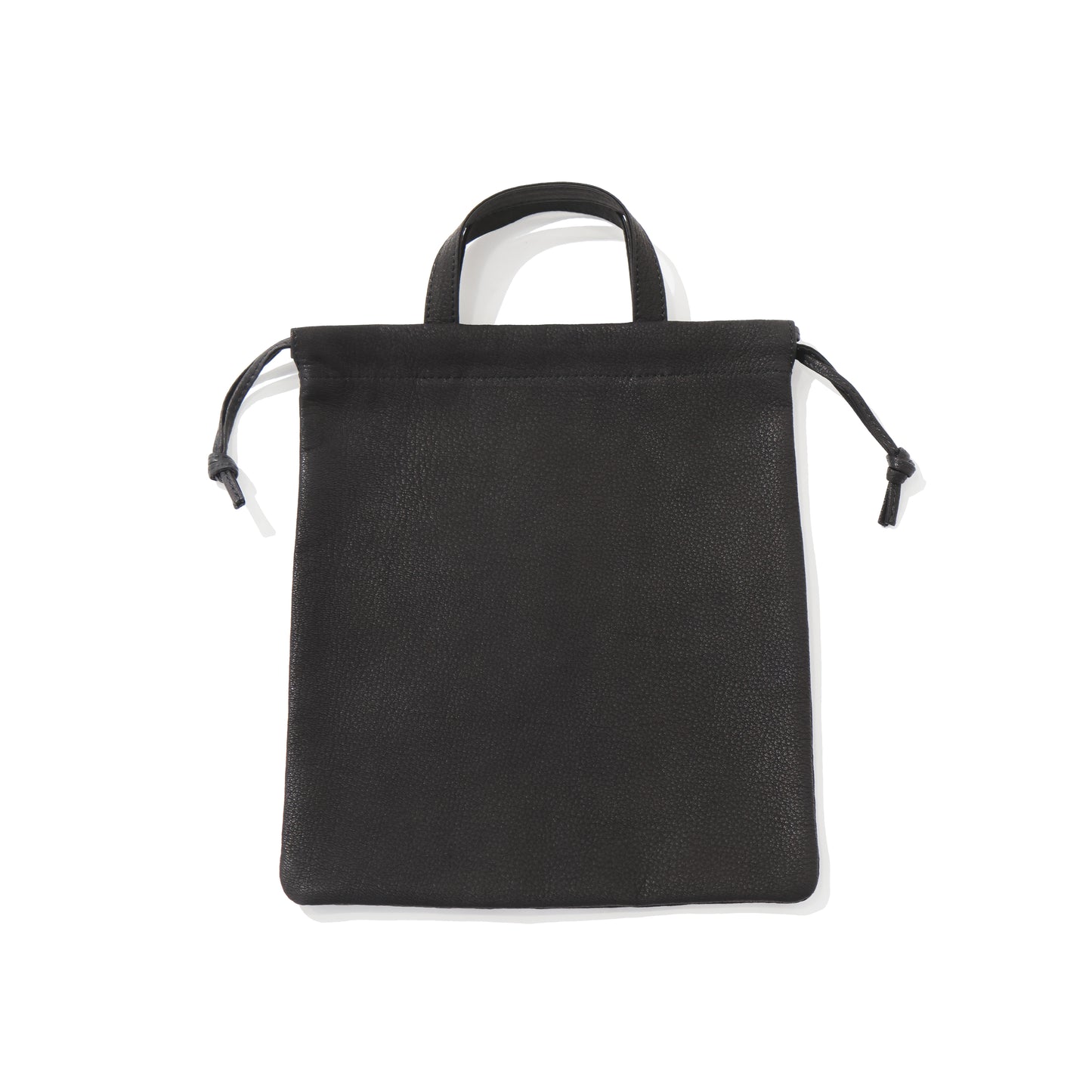 DOUBLE FACED DRAWSTRING POUCH + handle : M