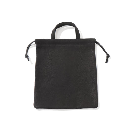 DOUBLE FACED DRAWSTRING POUCH + handle : M