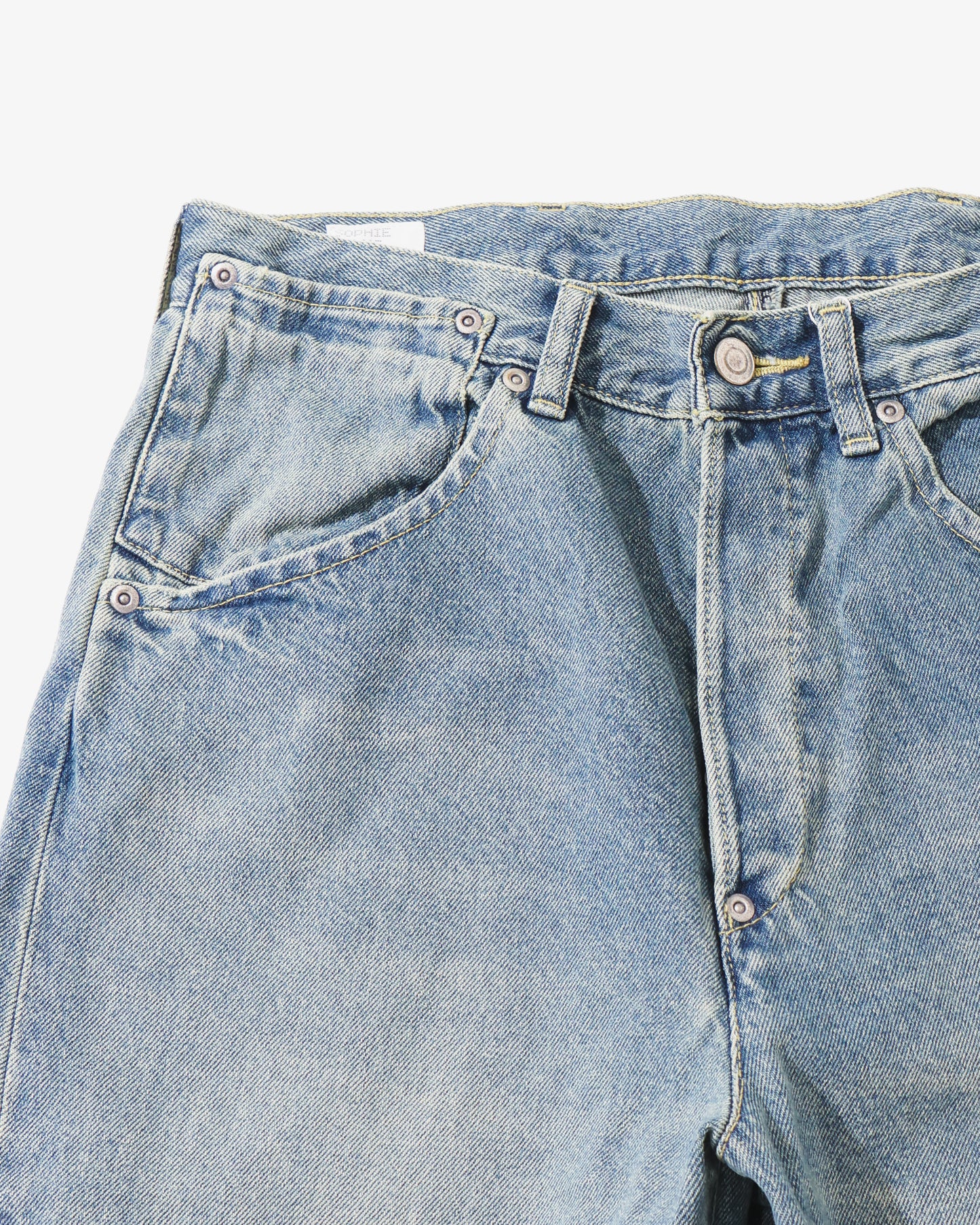 BACK CINCH JEANS