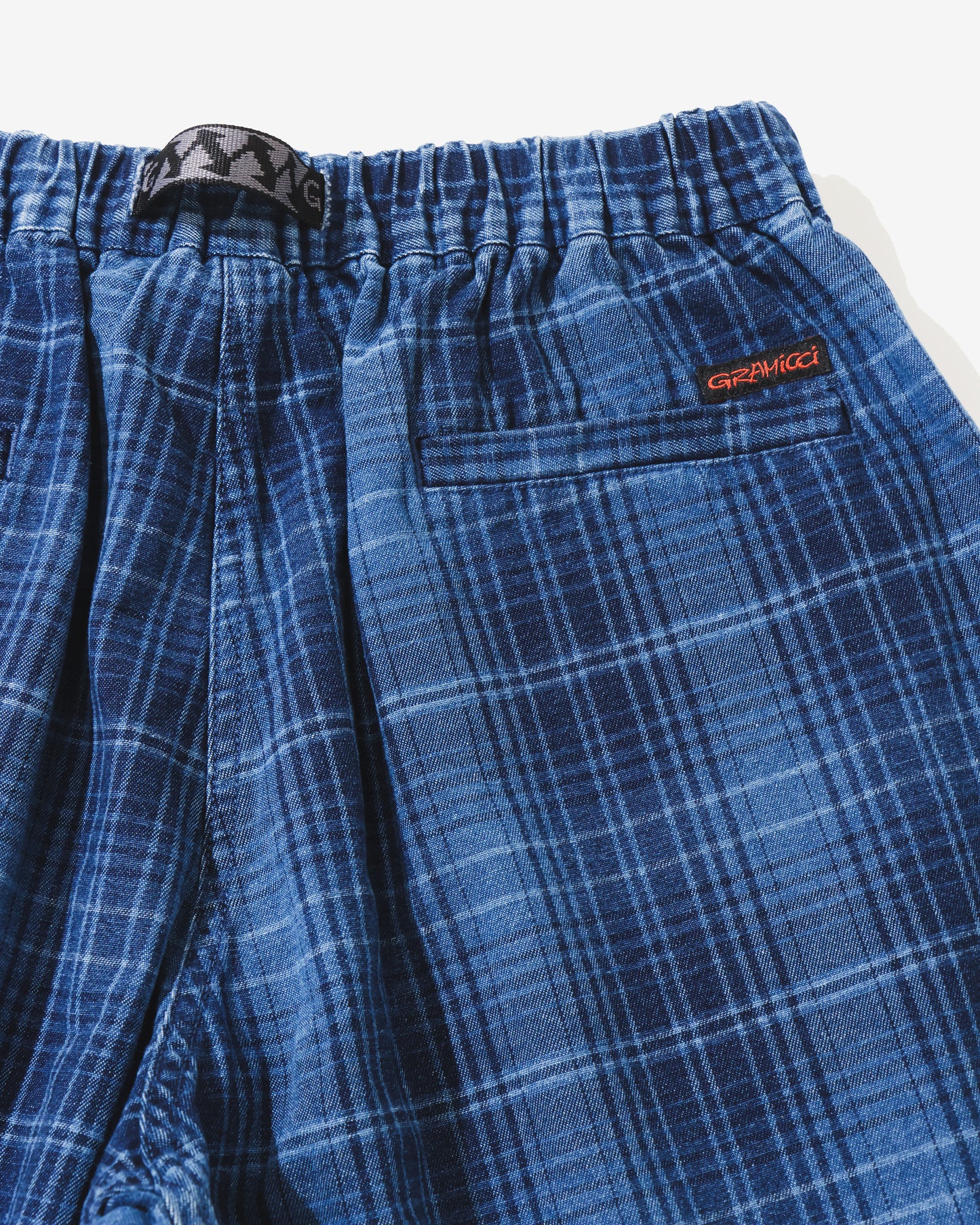LAGOON SHORT DENIM PLAID
