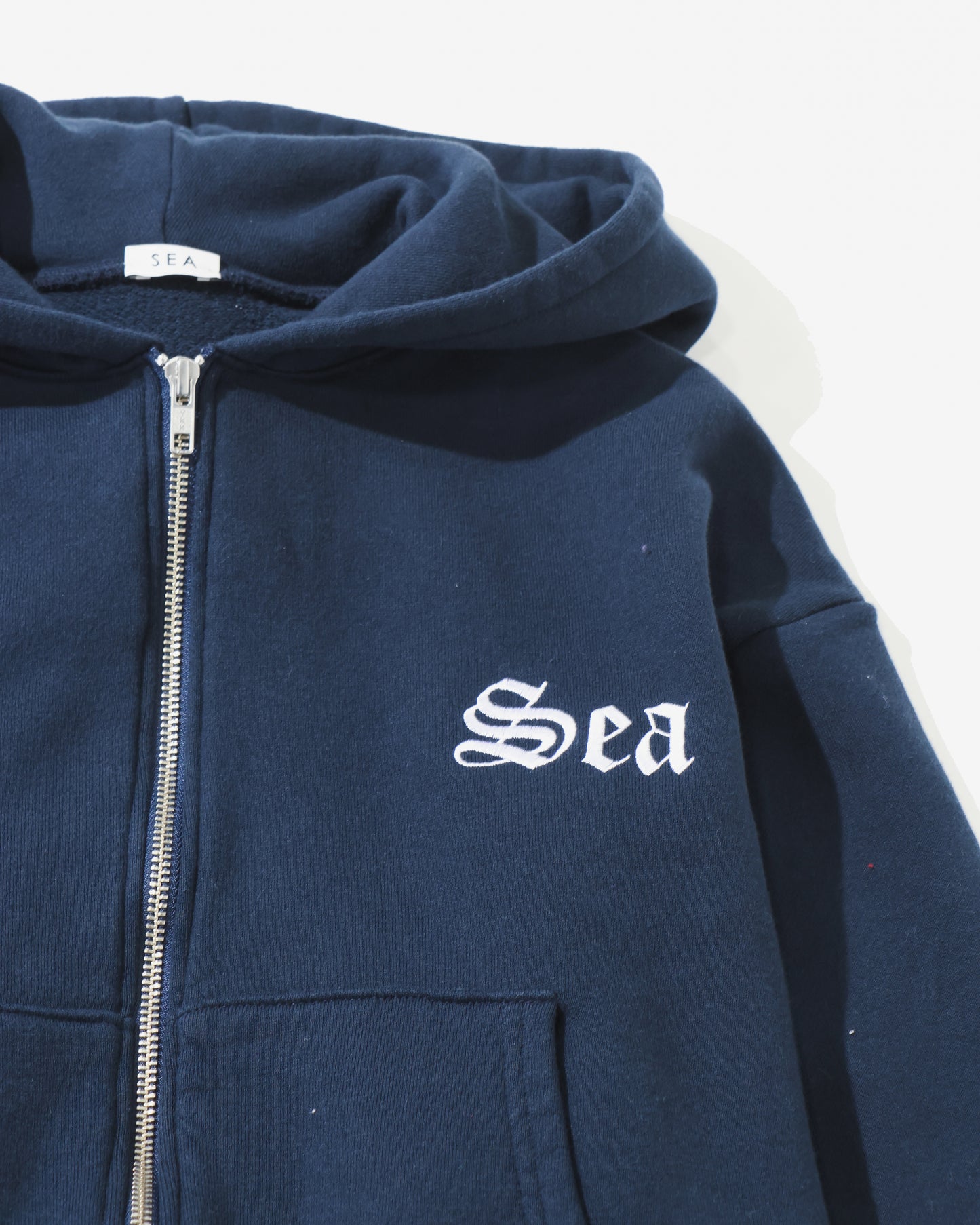 Sea ジップアップフーディー