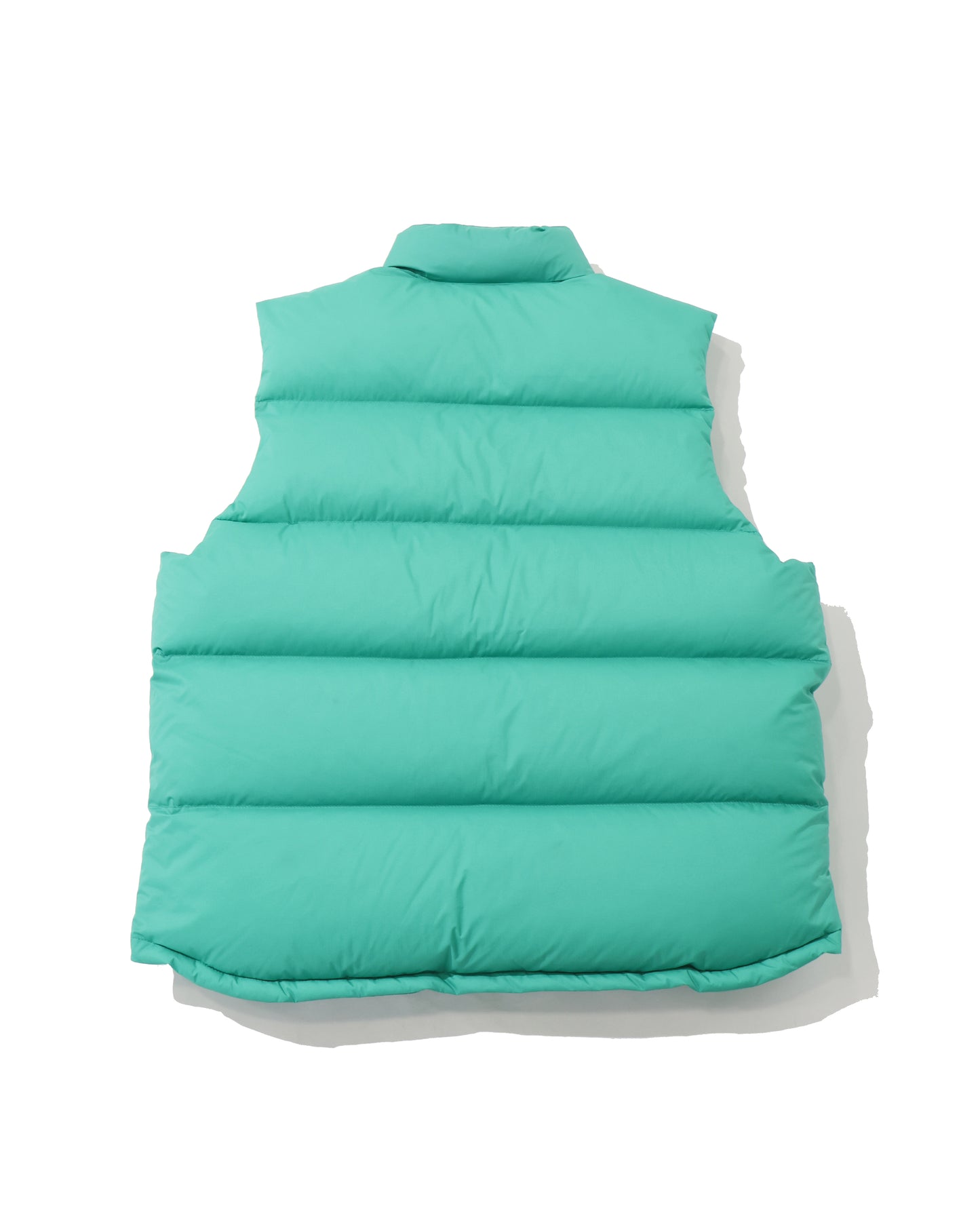 SUPER LIGHT NYLON RIPSTOP DOWN VEST JADE GREEN