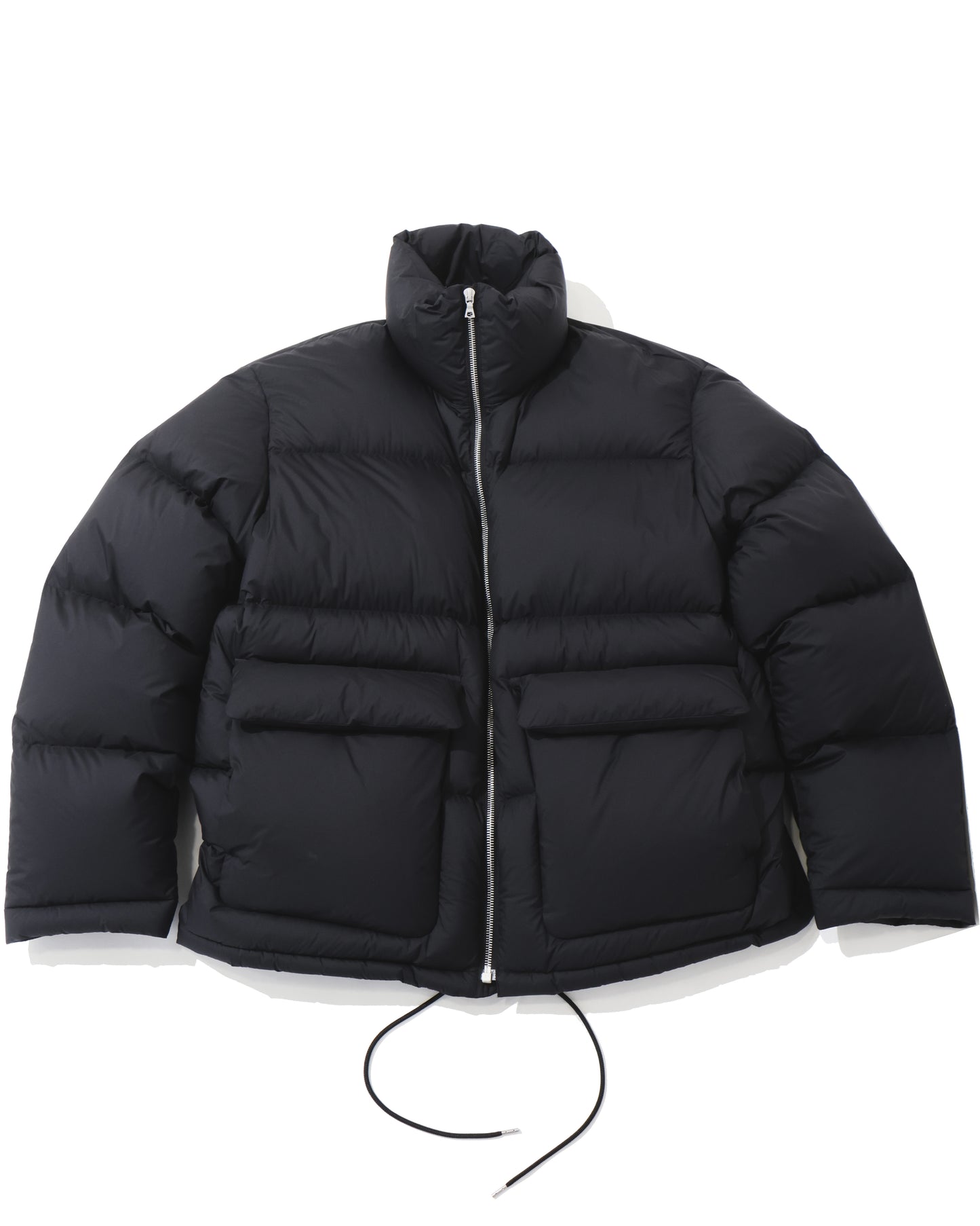 SUPER LIGHT NYLON RIPSTOP DOWN BLOUSON BLACK