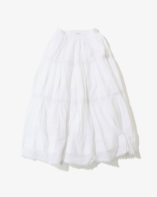 エアリーティアードスカート