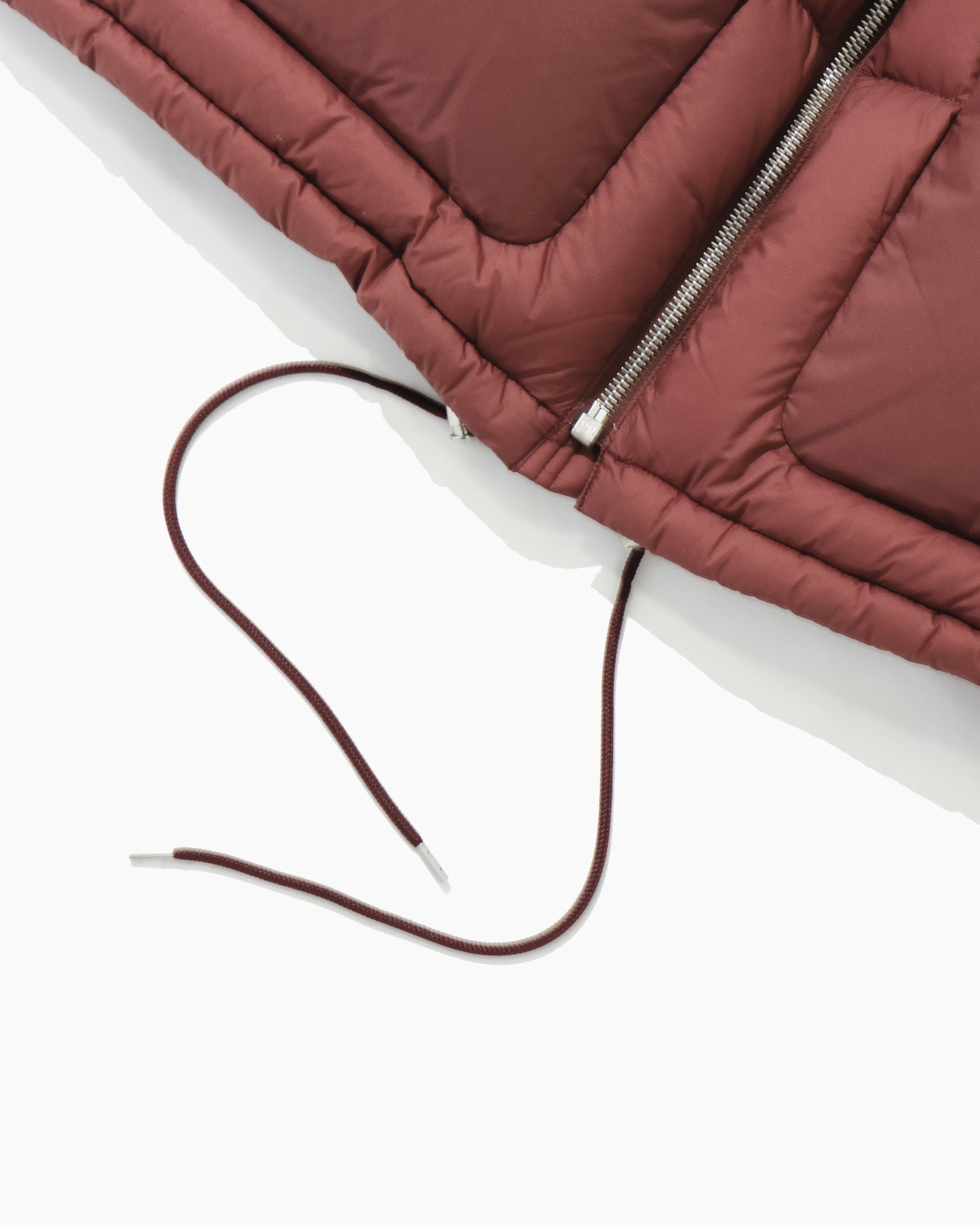 SUPER LIGHT NYLON RIPSTOP DOWN BLOUSON BURGUNDY