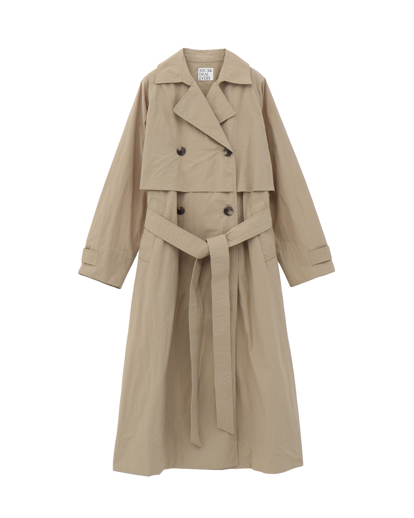 layer trench coat