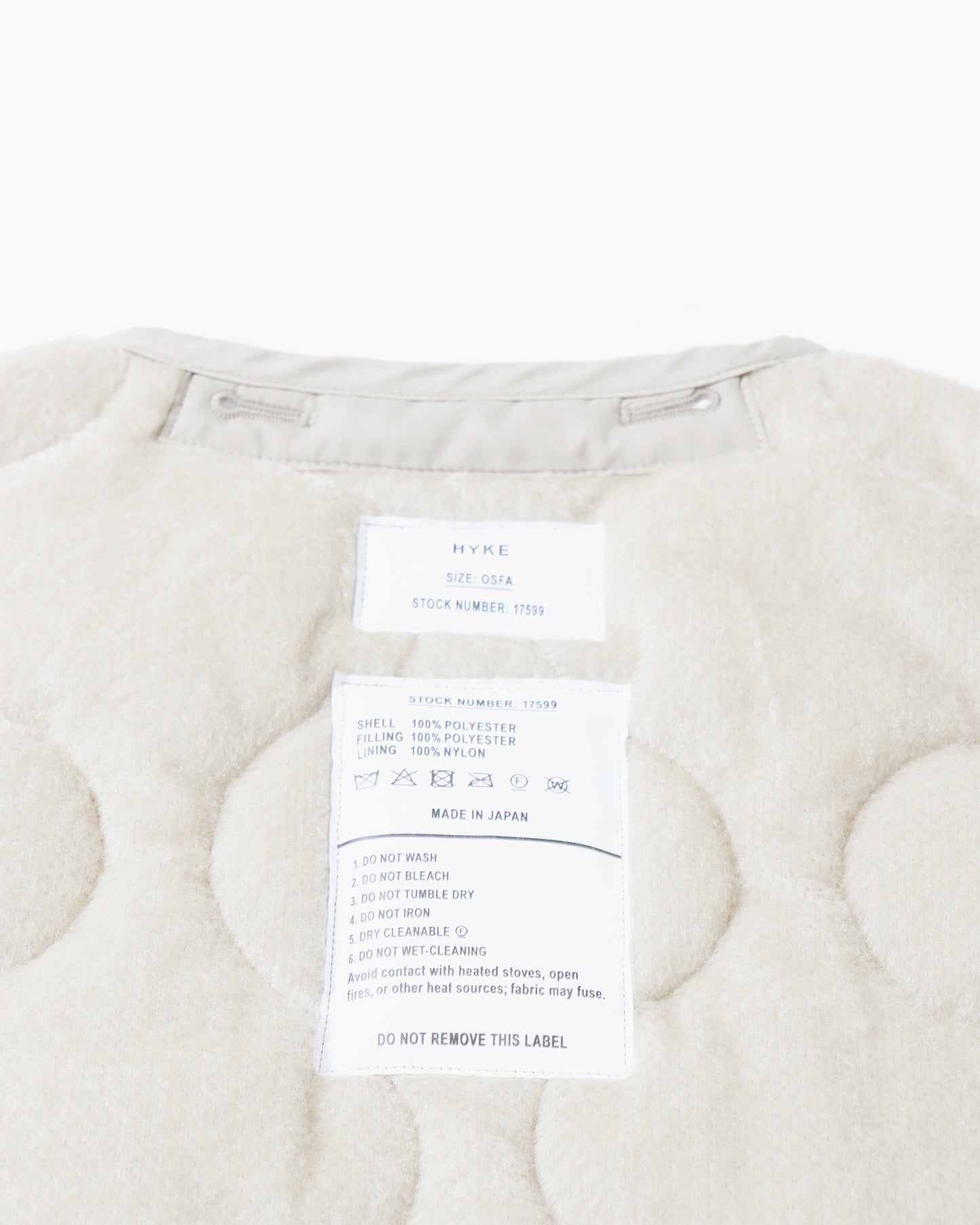 FLEECE QUILTED CROPPED VEST 17599