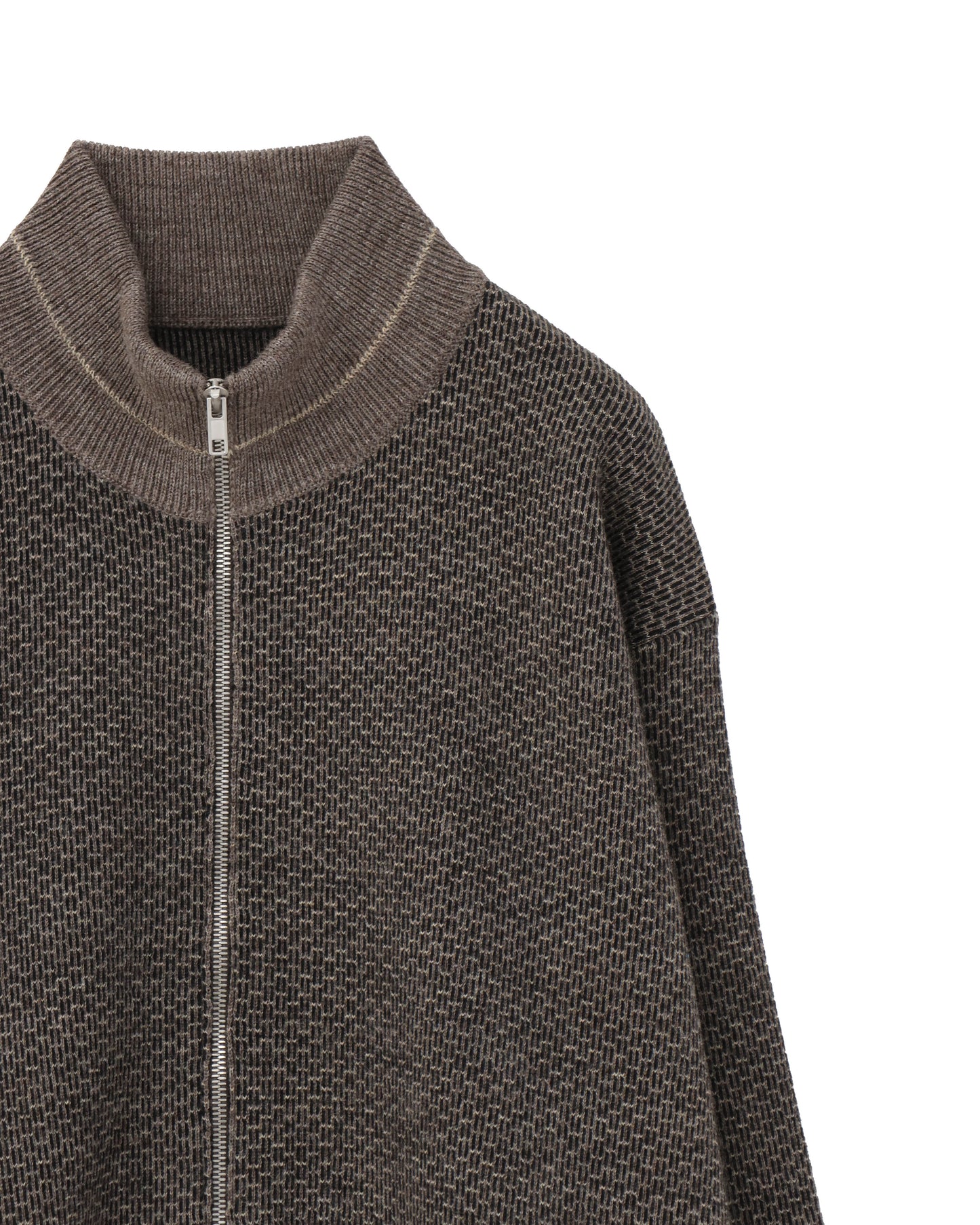S67HP0033  ZIP KNIT