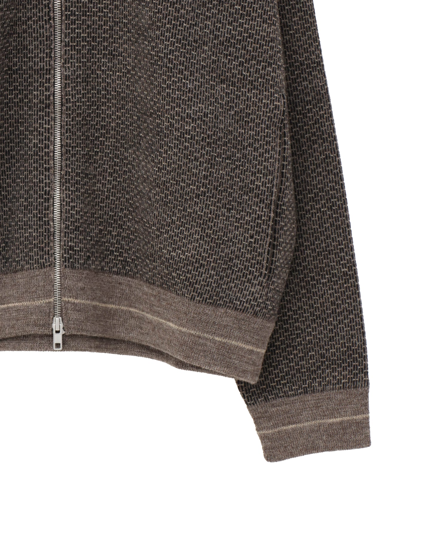 S67HP0033  ZIP KNIT