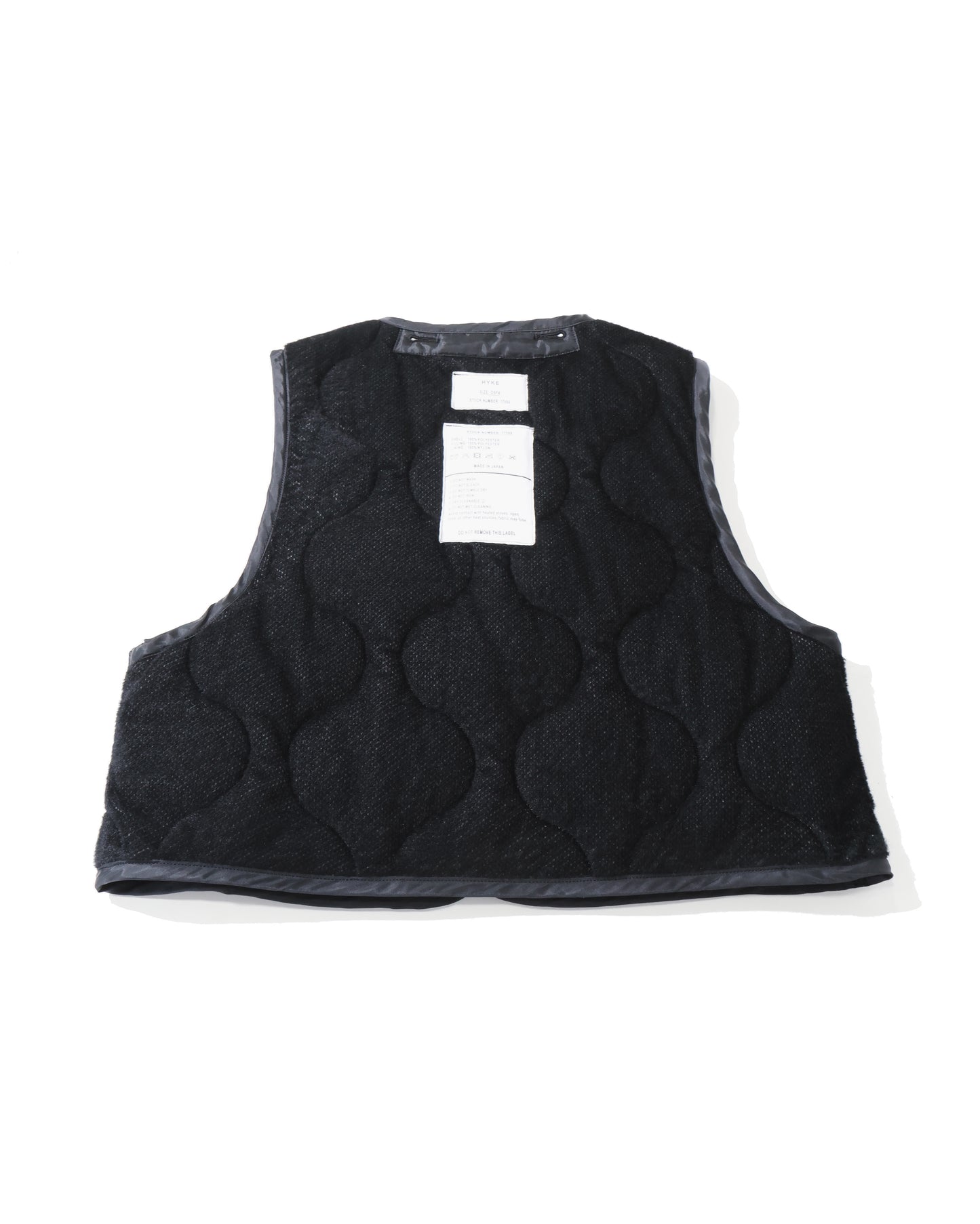 FLEECE QUILTED CROPPED VEST 17599