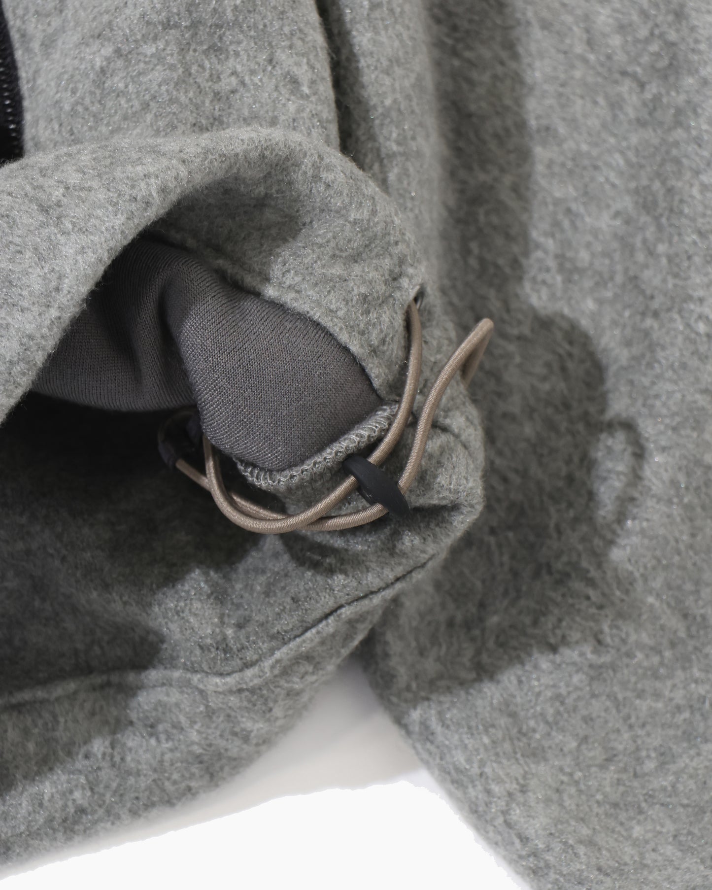 PURE SILK COMFORT FLEECE HALF ZIP P/O