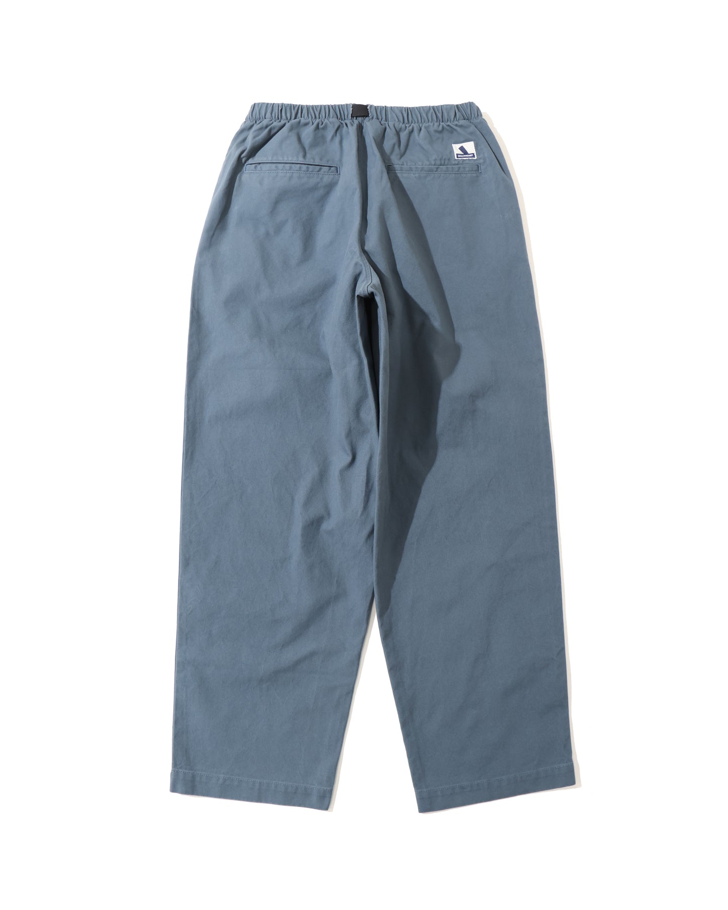 CLASP DUCK WEBBING TROUSERS  BLUE GRAY