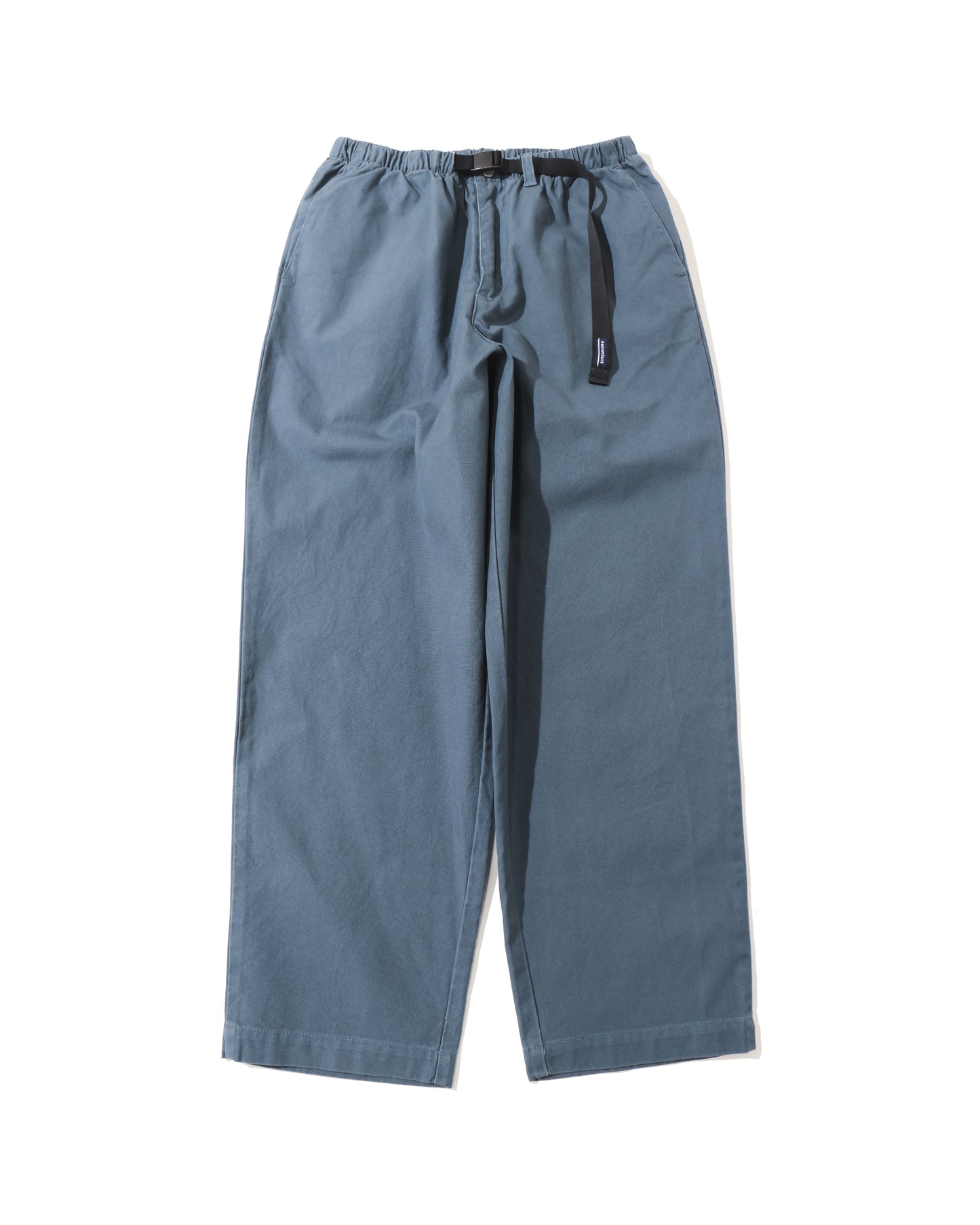 CLASP DUCK WEBBING TROUSERS  BLUE GRAY