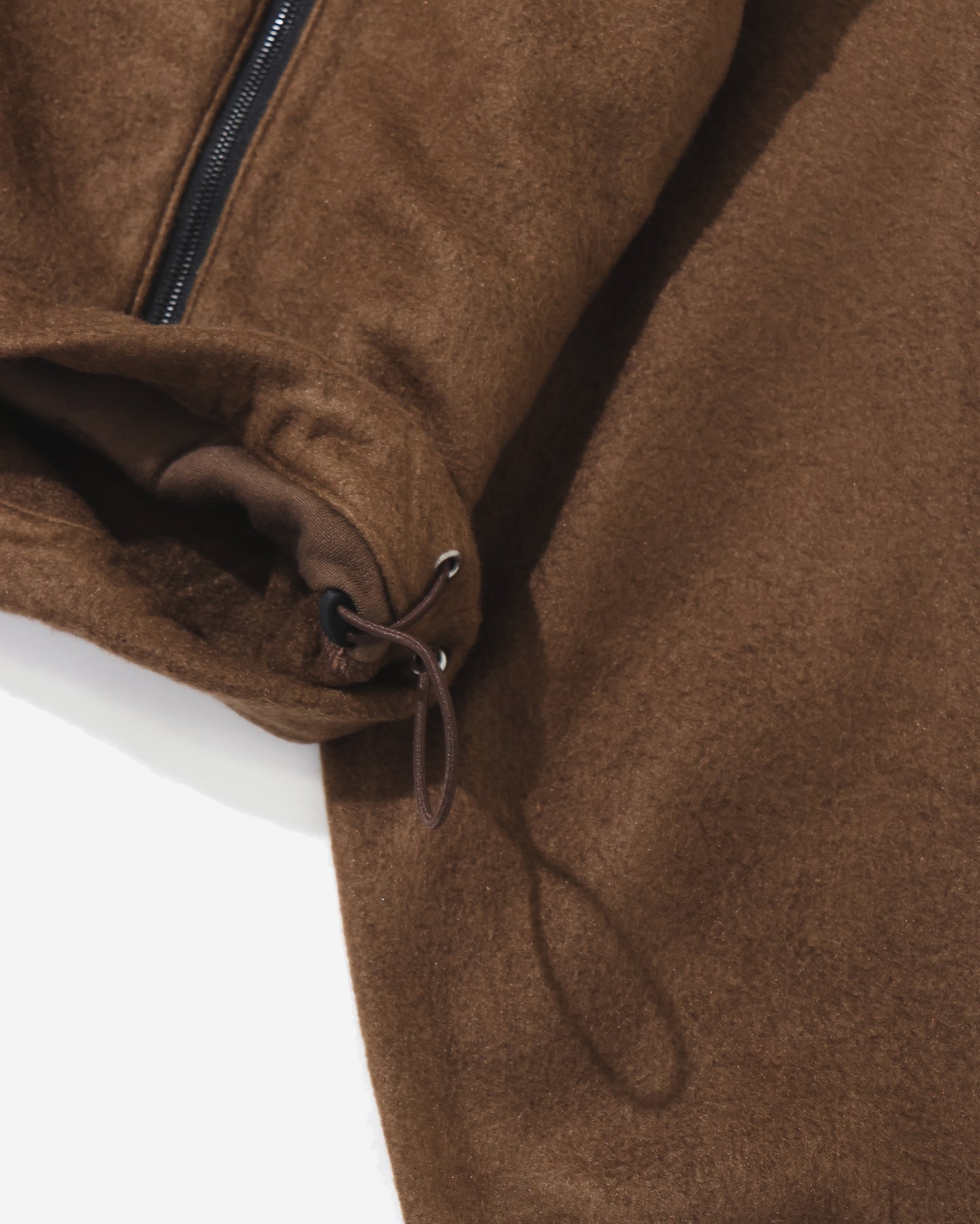 PURE SILK COMFORT FLEECE HALF ZIP P/O