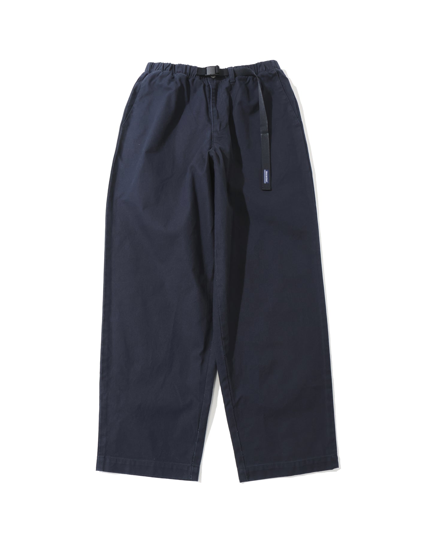 CLASP DUCK WEBBING TROUSERS  BLACK