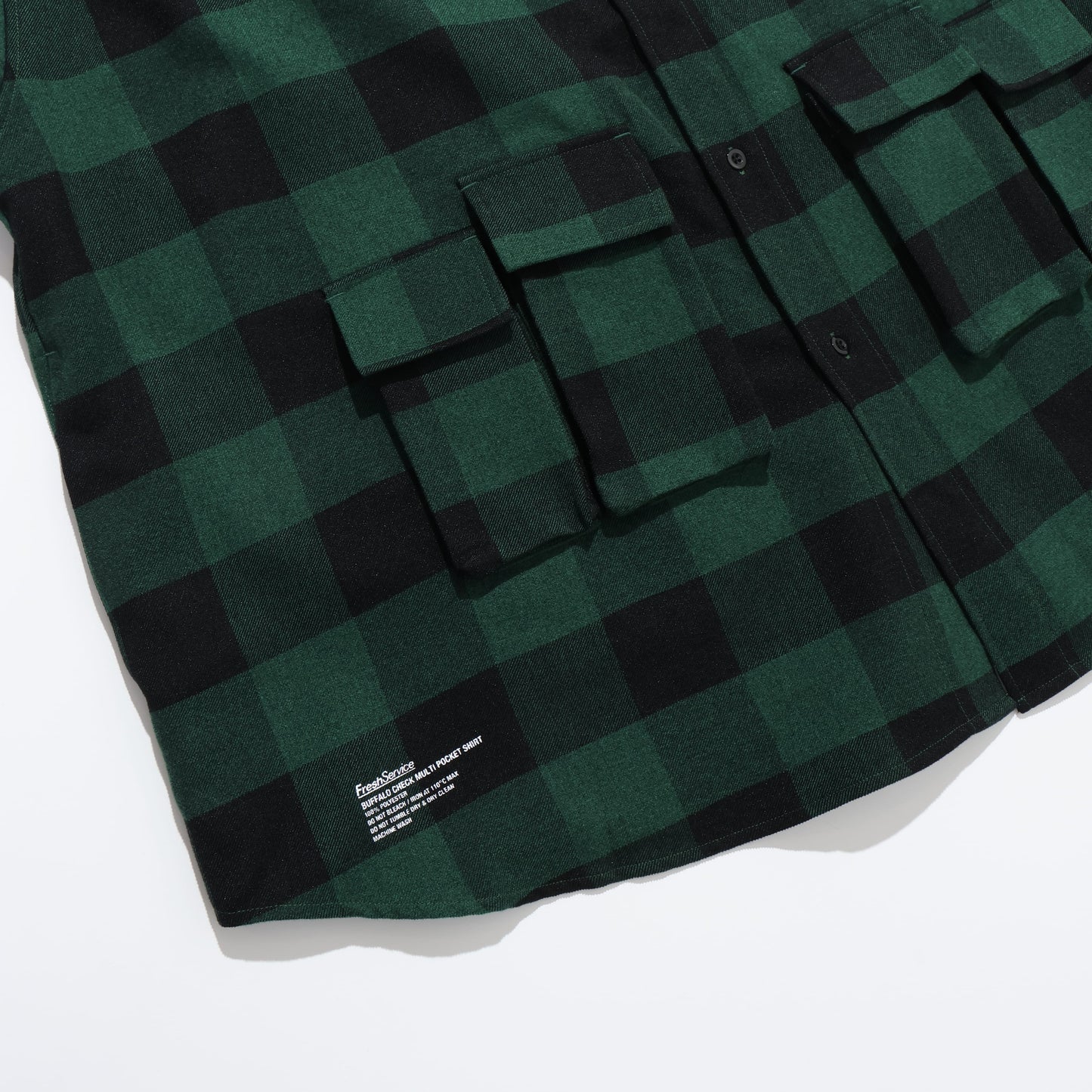 BUFFALO CHECK MULTI POCKET SHIRT