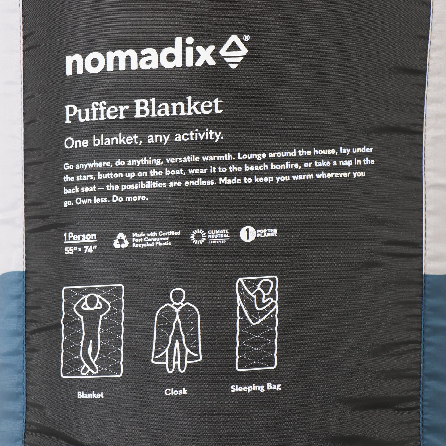 SEAFARES PUFFER BLANKET nomadix
